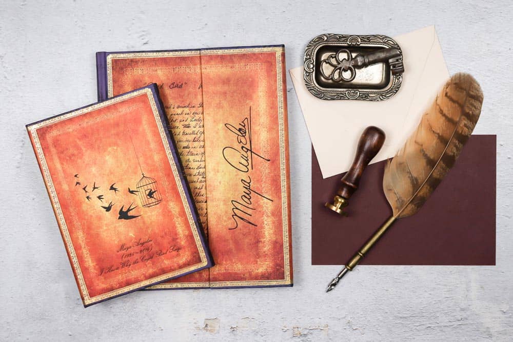 Angelou, I Know Why the Caged Bird Sings - Journals - DesignImgThree Image