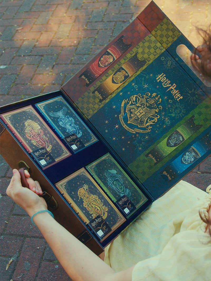 Edizione da collezione delle Case di Hogwarts - Set regalo - DesignImgThree Image