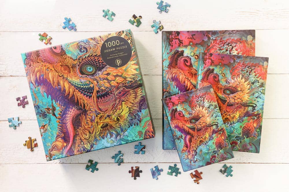 Humming Dragon - Jigsaw Puzzles - DesignImgThree Image