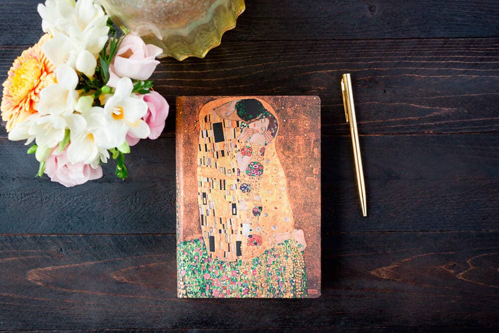 Klimt, Il Bacio - Tote Bags - DesignImgOne Image