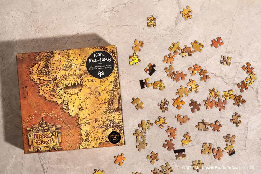 Puzzle Mappa della Terra di Mezzo - Puzzle - DesignImgOne Image