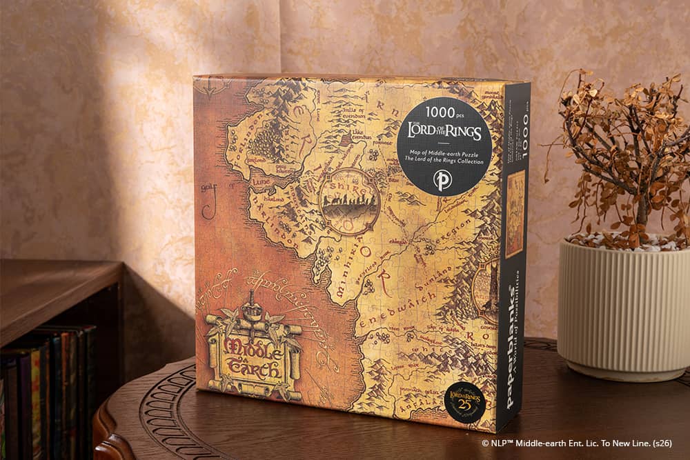 Puzzle Mappa della Terra di Mezzo - Puzzle - DesignImgTwo Image
