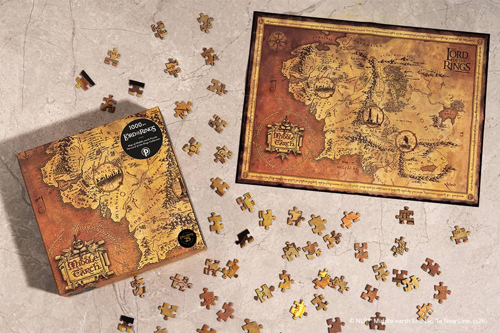 Puzzle Mappa della Terra di Mezzo - Puzzle - DesignImgThree Image