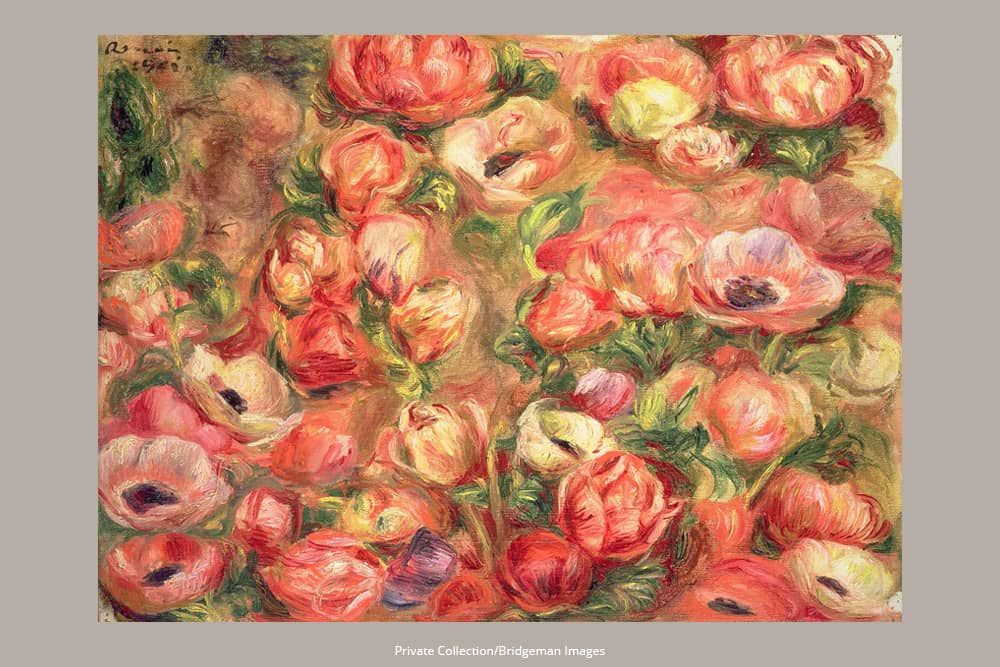 I Crisantemi di Monet/Renoir, Lettera a Morisot (1892) - Nastro Adesivo Washi Tape - DesignImgFour Image