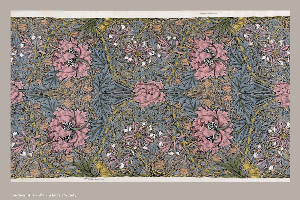Morris Caprifoglio Rosa - Astucci Multiuso - DesignImgOne Image