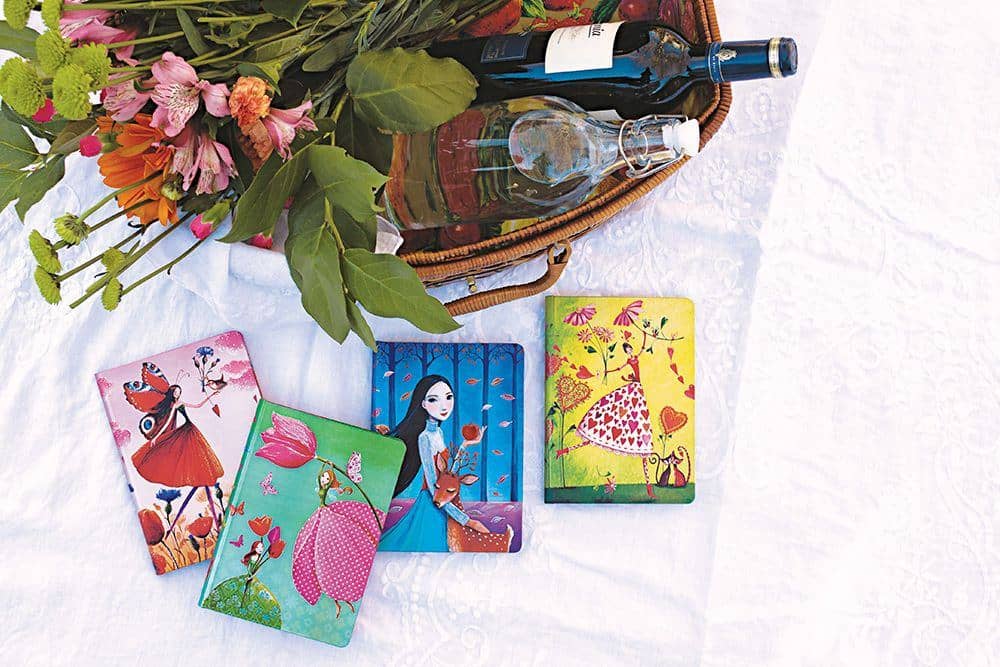 Poppy Field - 5 Year Journals - DesignImgOne Image