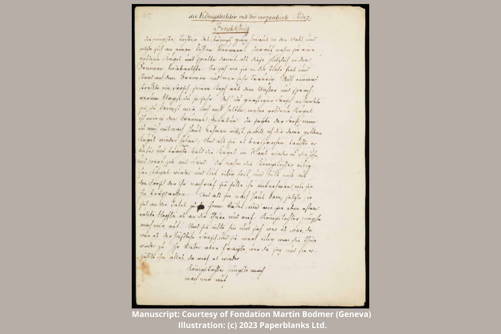 The Brothers Grimm, Frog Prince - Journals - DesignImgFour Image
