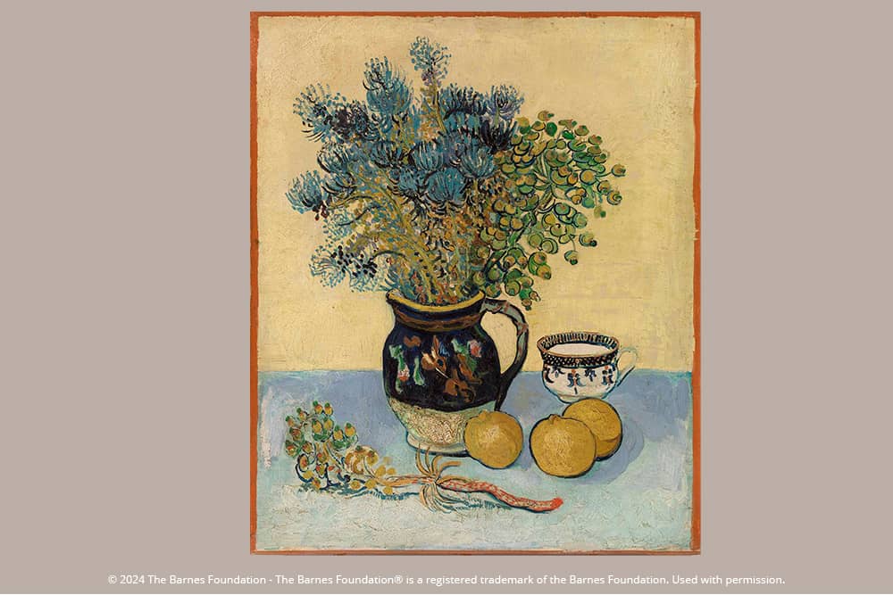 2027 Natura Morta, Van Gogh - 12 Mesi - DesignImgFour Image