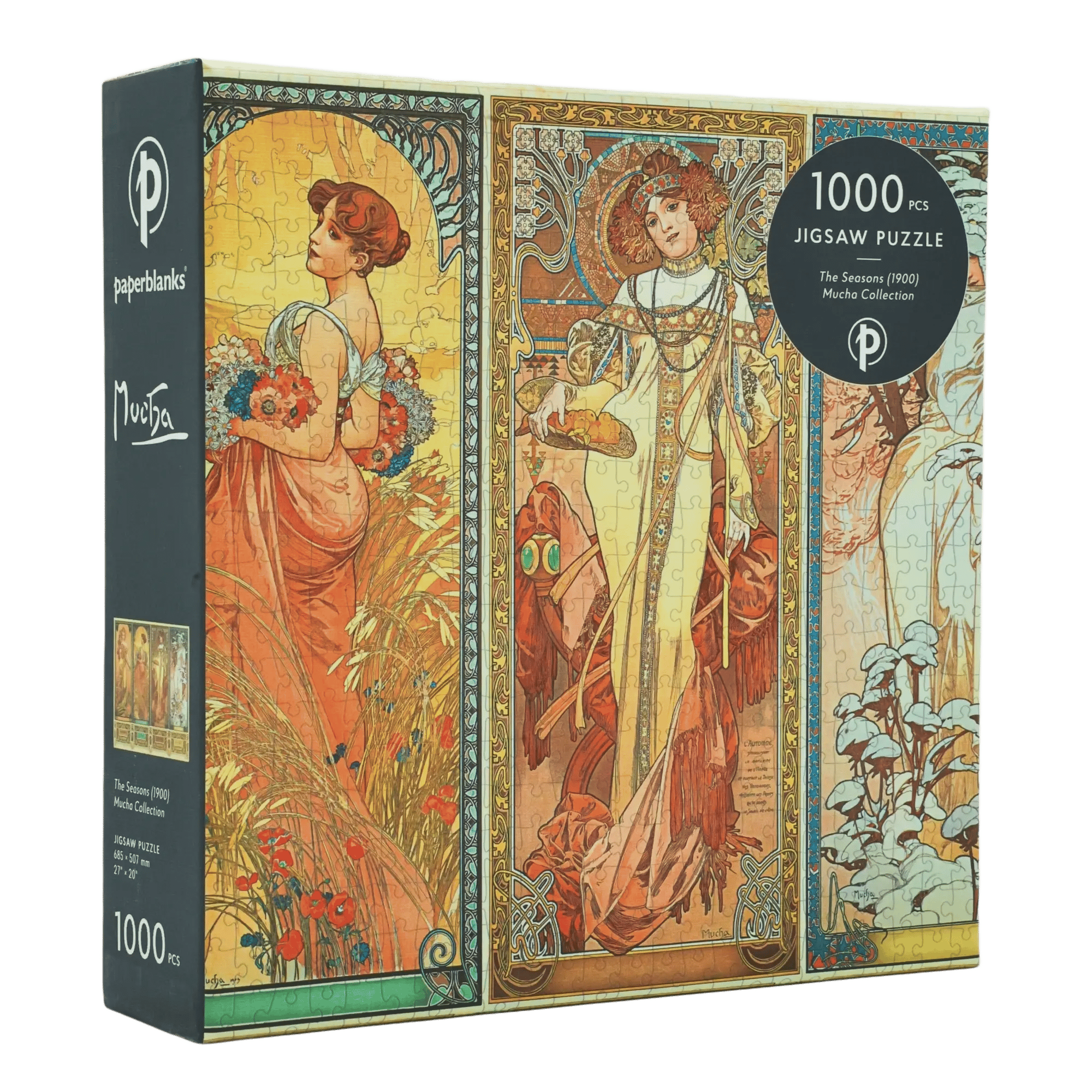 The Seasons (1900) - Mucha Collection | Paperblanks