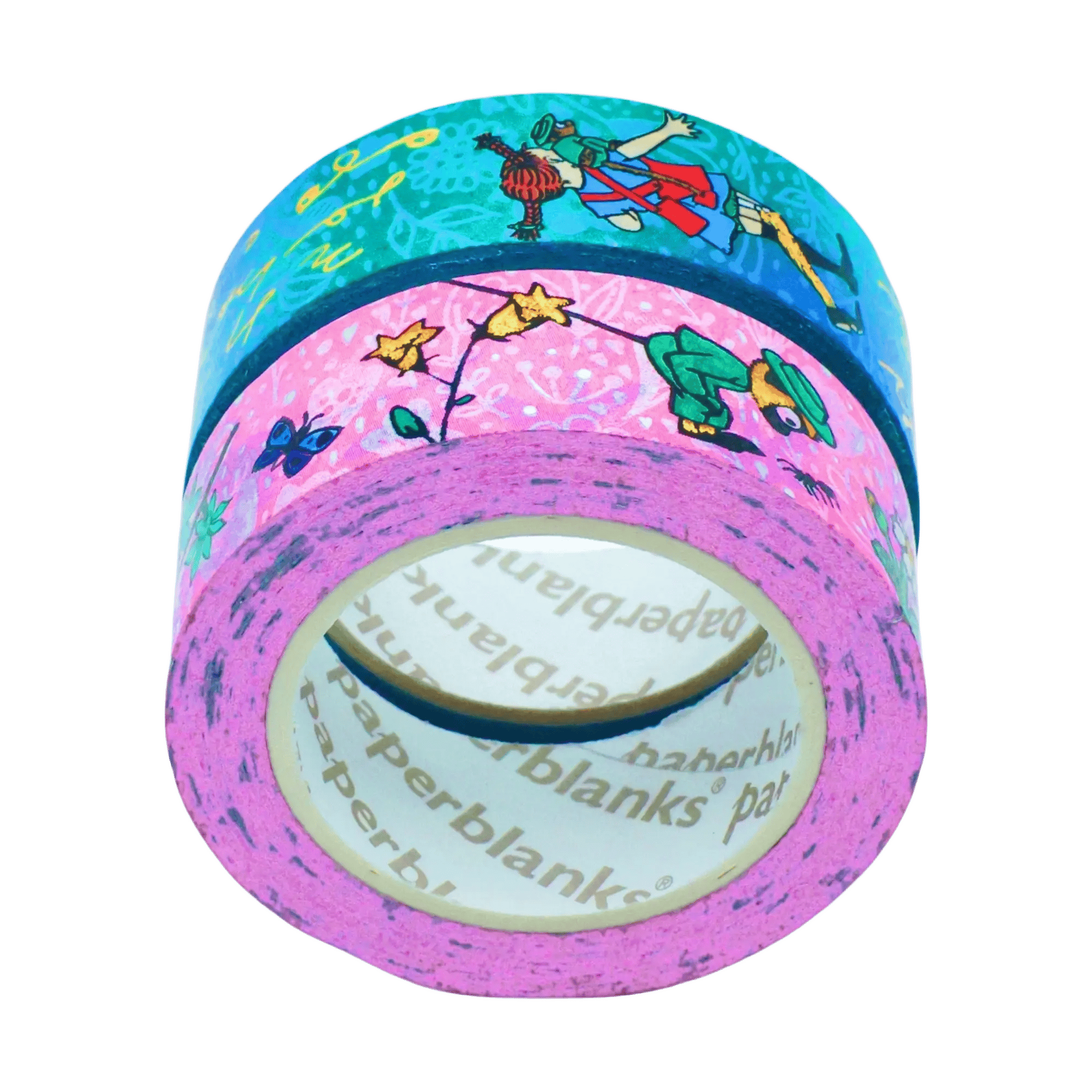 Astrid Lindgren, Pippi Calzelunghe - Nastro Adesivo Washi Tape - Back Image