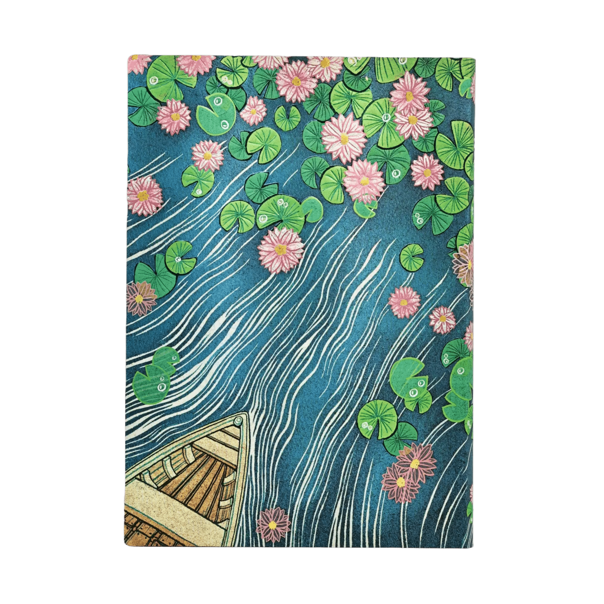 Fluss der Lotusblüten - Notizbücher - Back Image