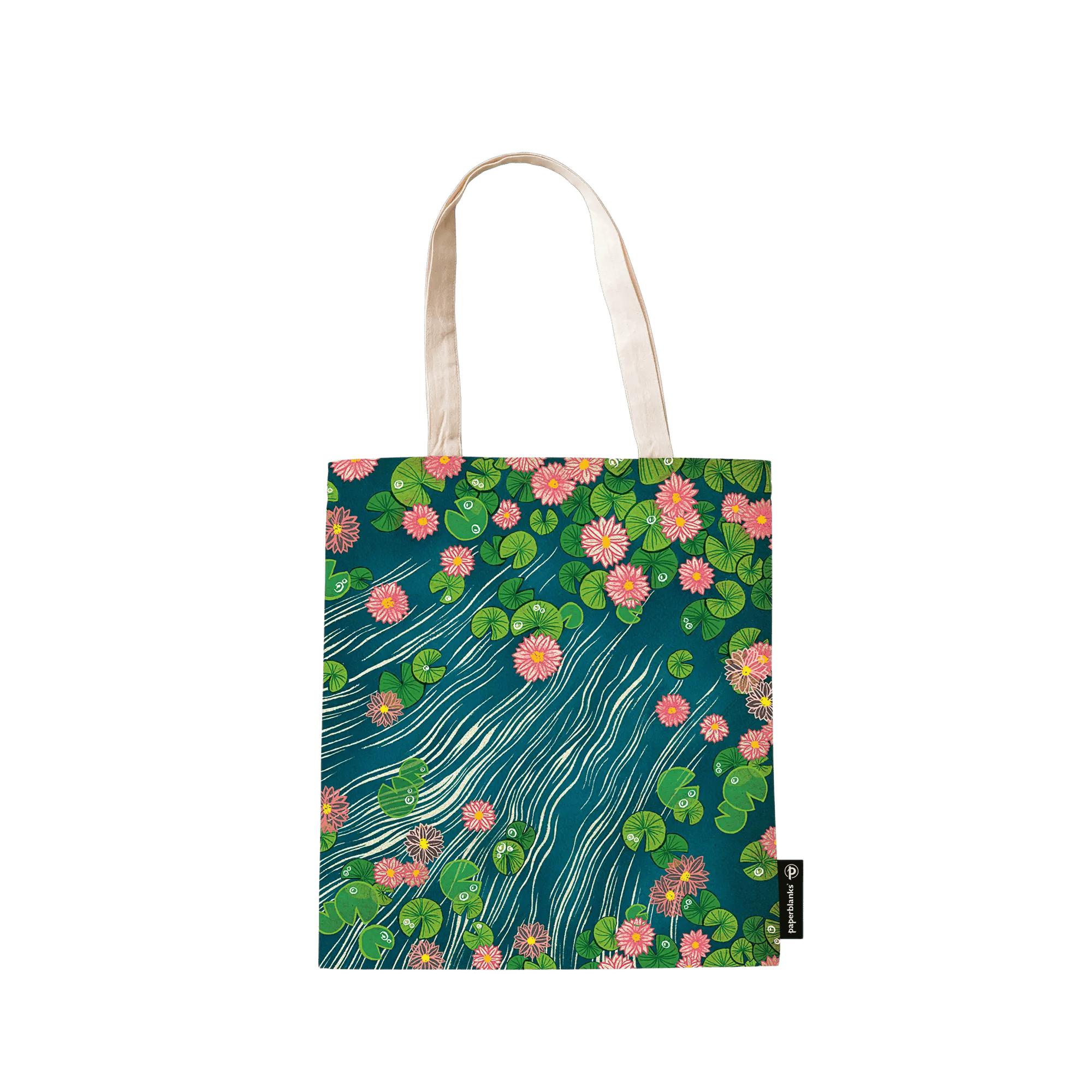 Lotus River - Tote Bags - Back Image