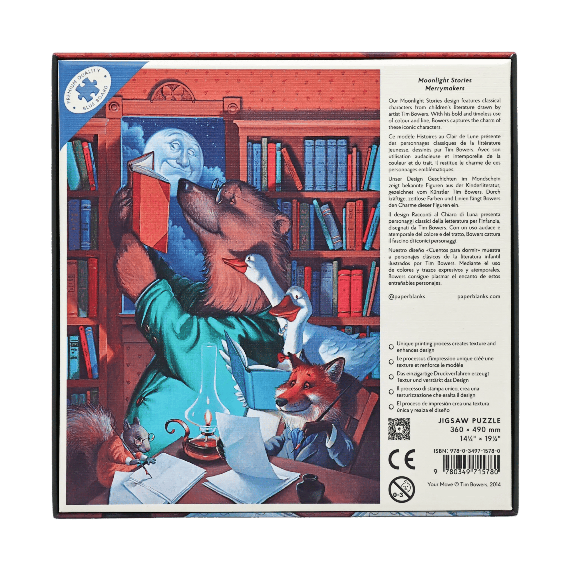 Geschichten im Mondschein - Puzzles - Back Image