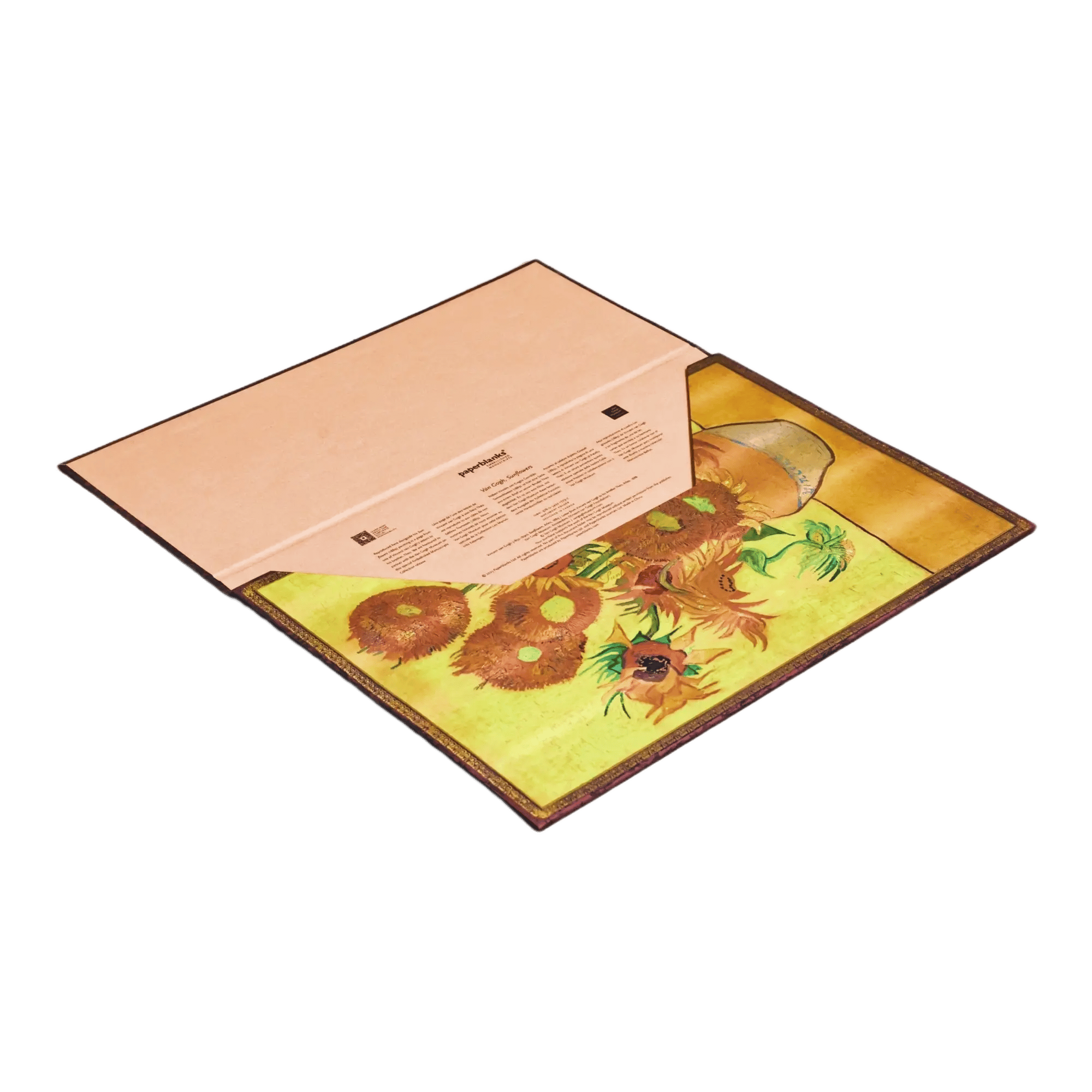 Van Gogh, Sunflowers - Document Folders - Edge Image