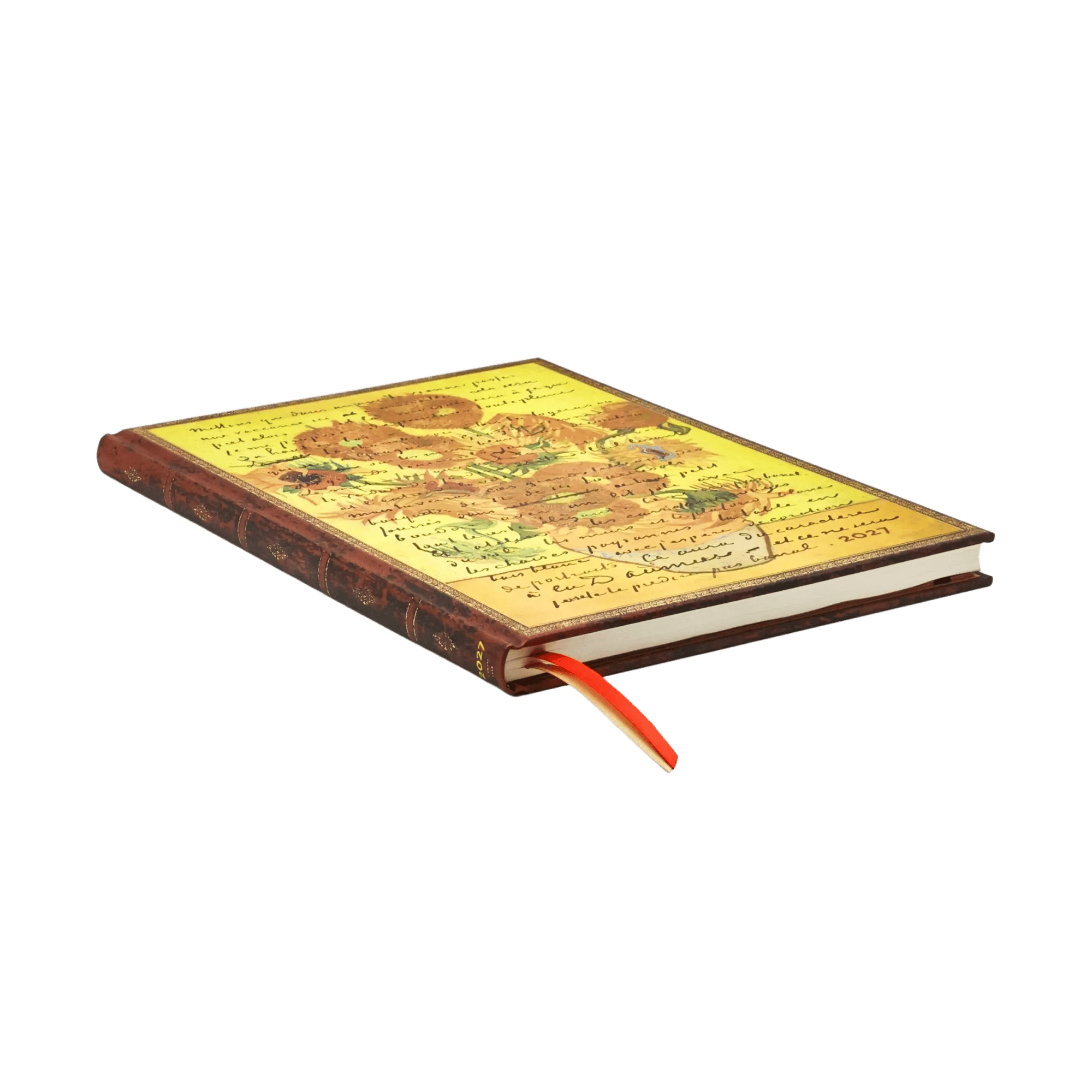 2027 Van Gogh, Los girasoles - 12 Meses - Edge Image