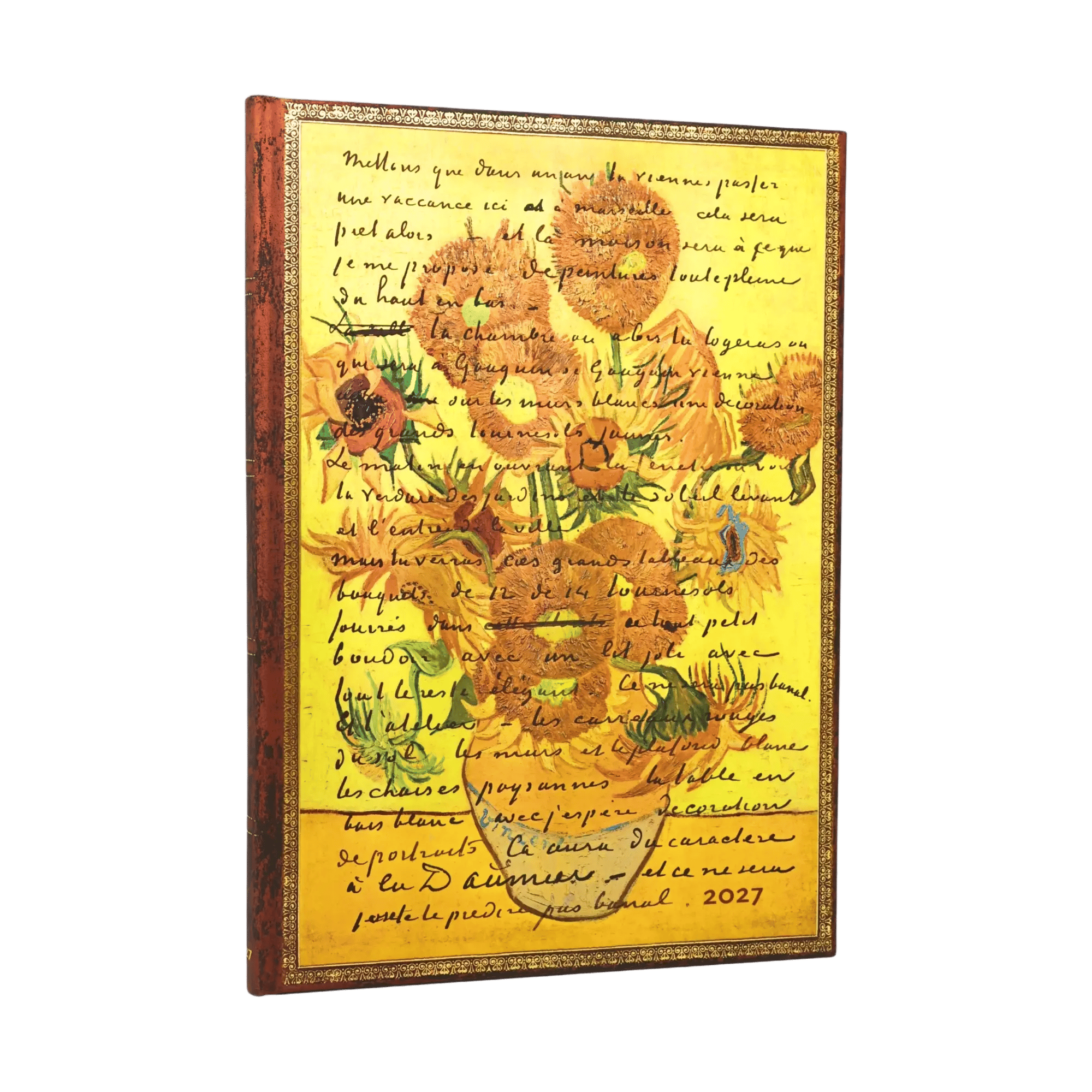 2027 Van Gogh, Los girasoles - 12 Meses - Front Image