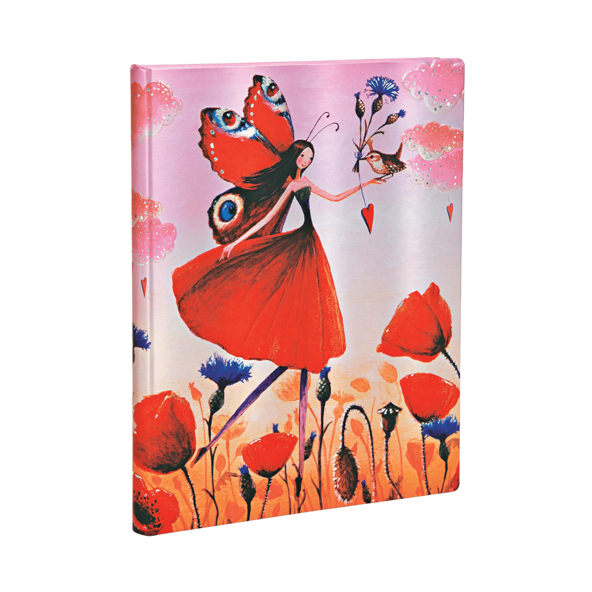 Poppy Field - 5 Year Journals - Angle Image