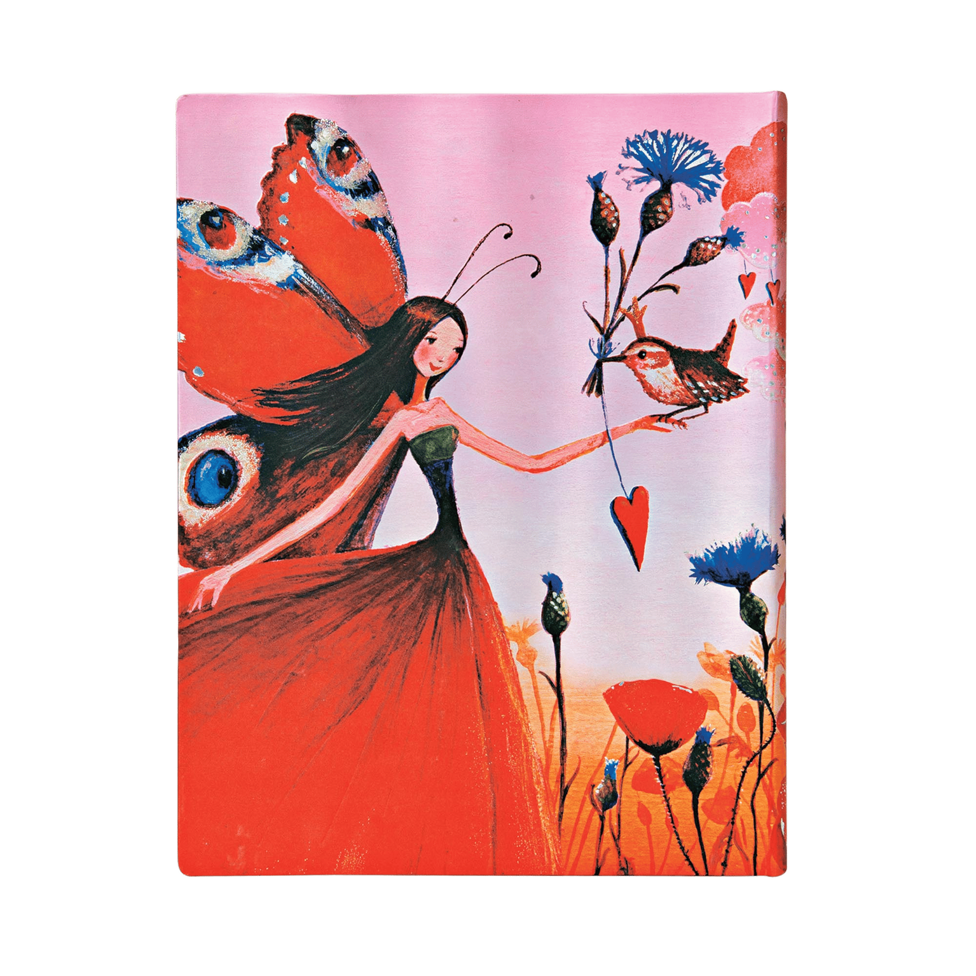 Poppy Field - 5 Year Journals - Back Image