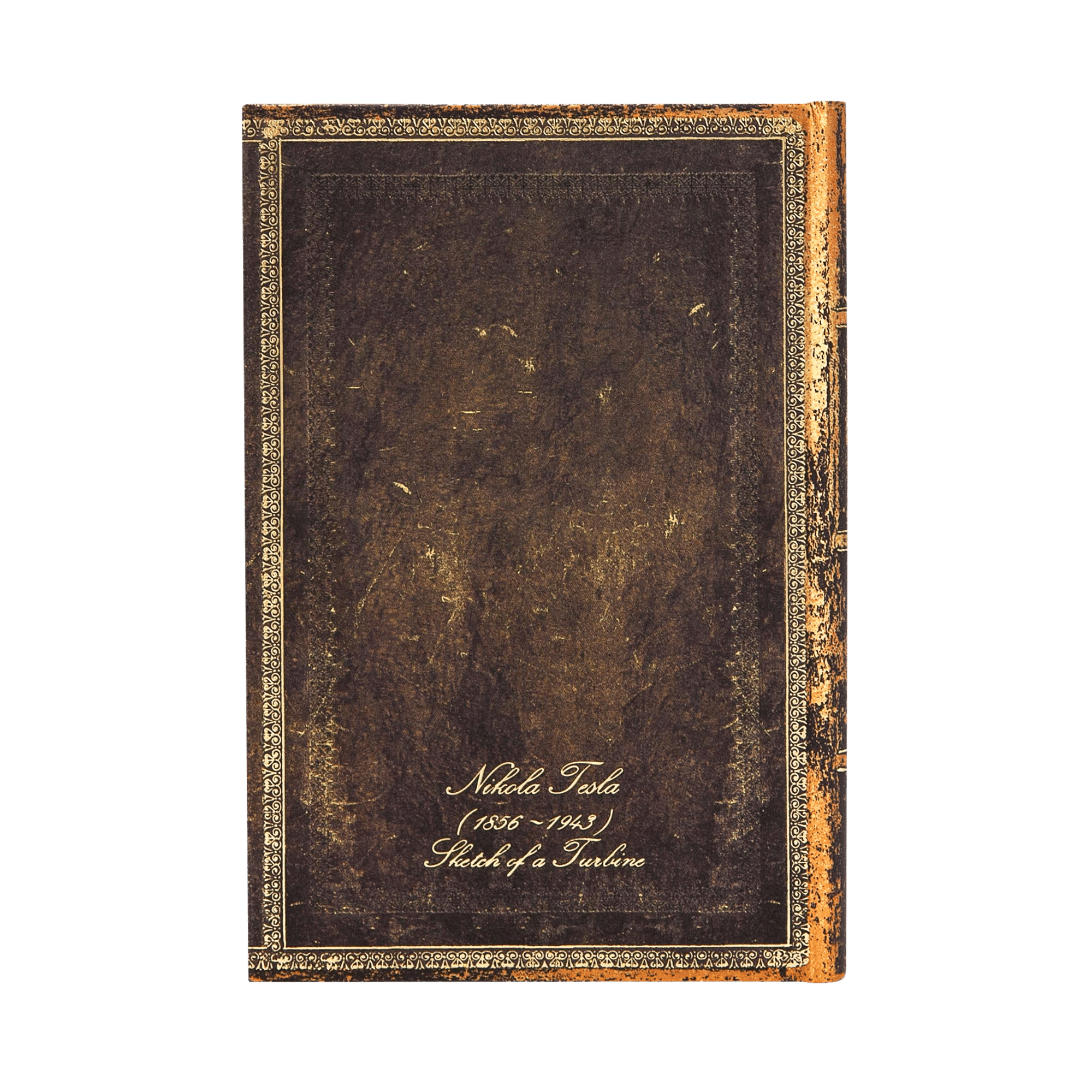 Tesla, Sketch of a Turbine - Journals - Back Image