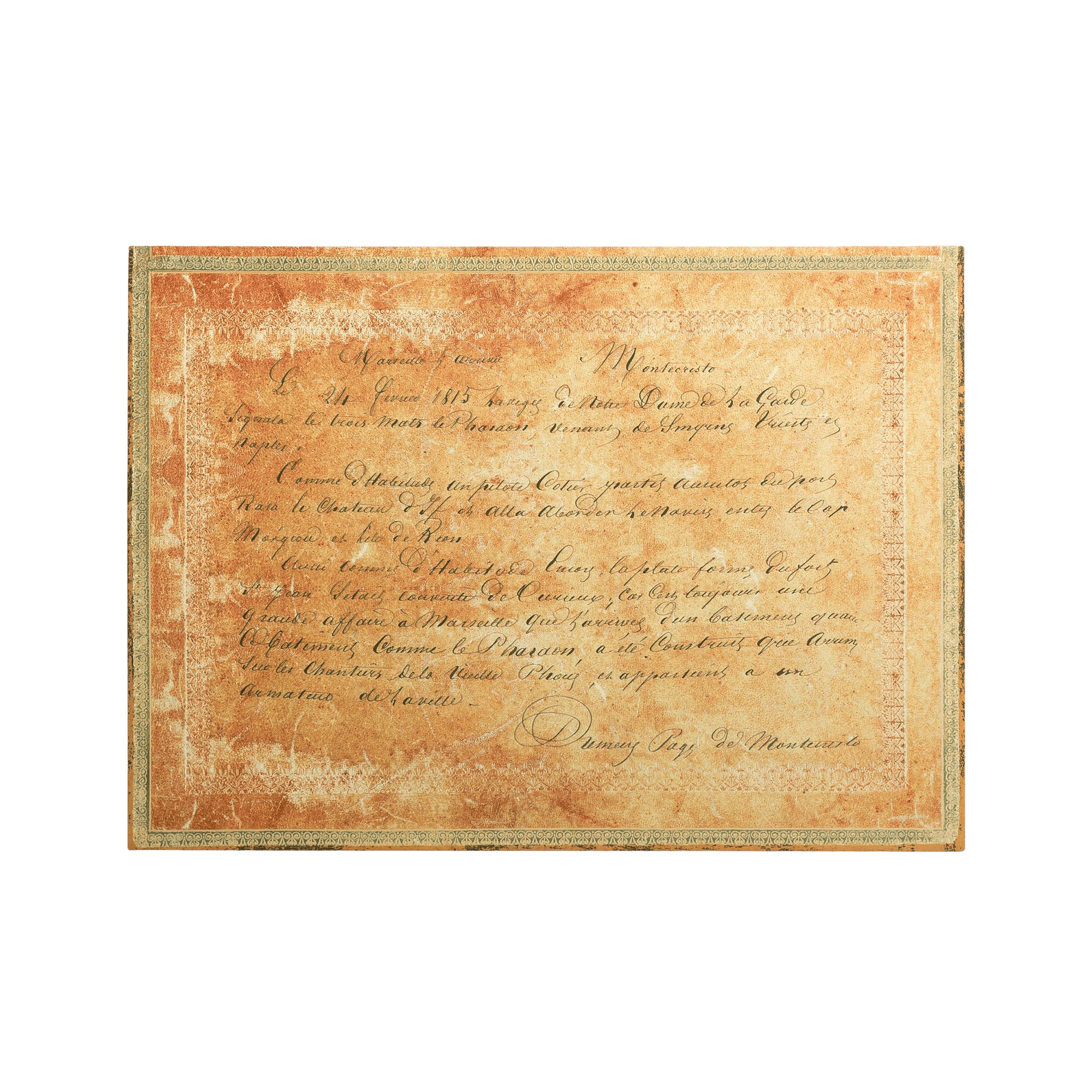 Dumas’ 150th Anniversary - Document Folders - Back Image