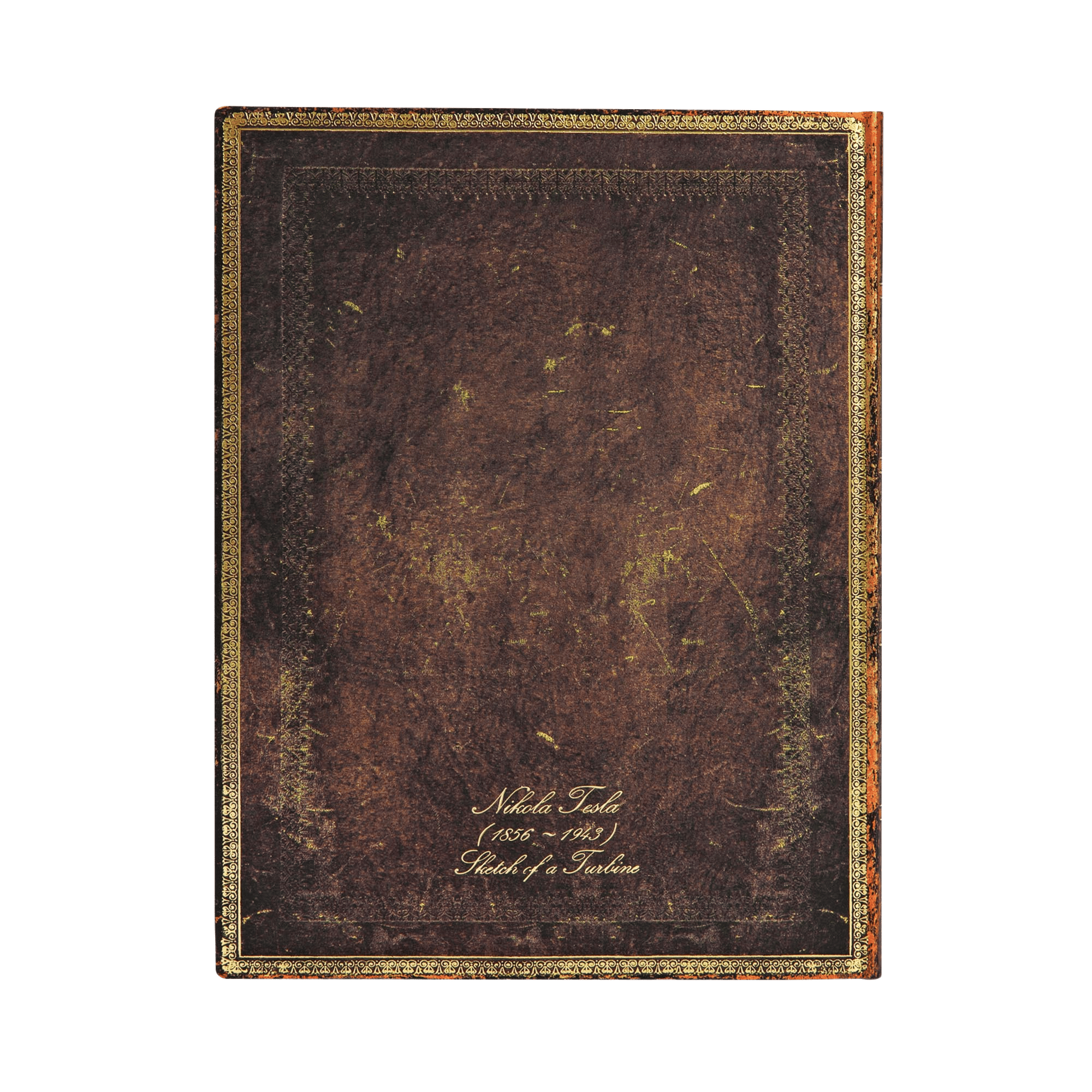 Tesla, Sketch of a Turbine - Journals - Back Image