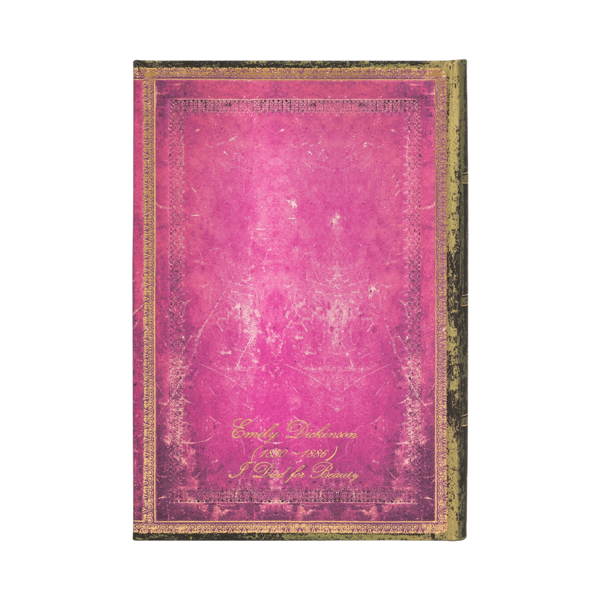 Emily Dickinson, I Died for Beauty - Notizbücher - Back Image