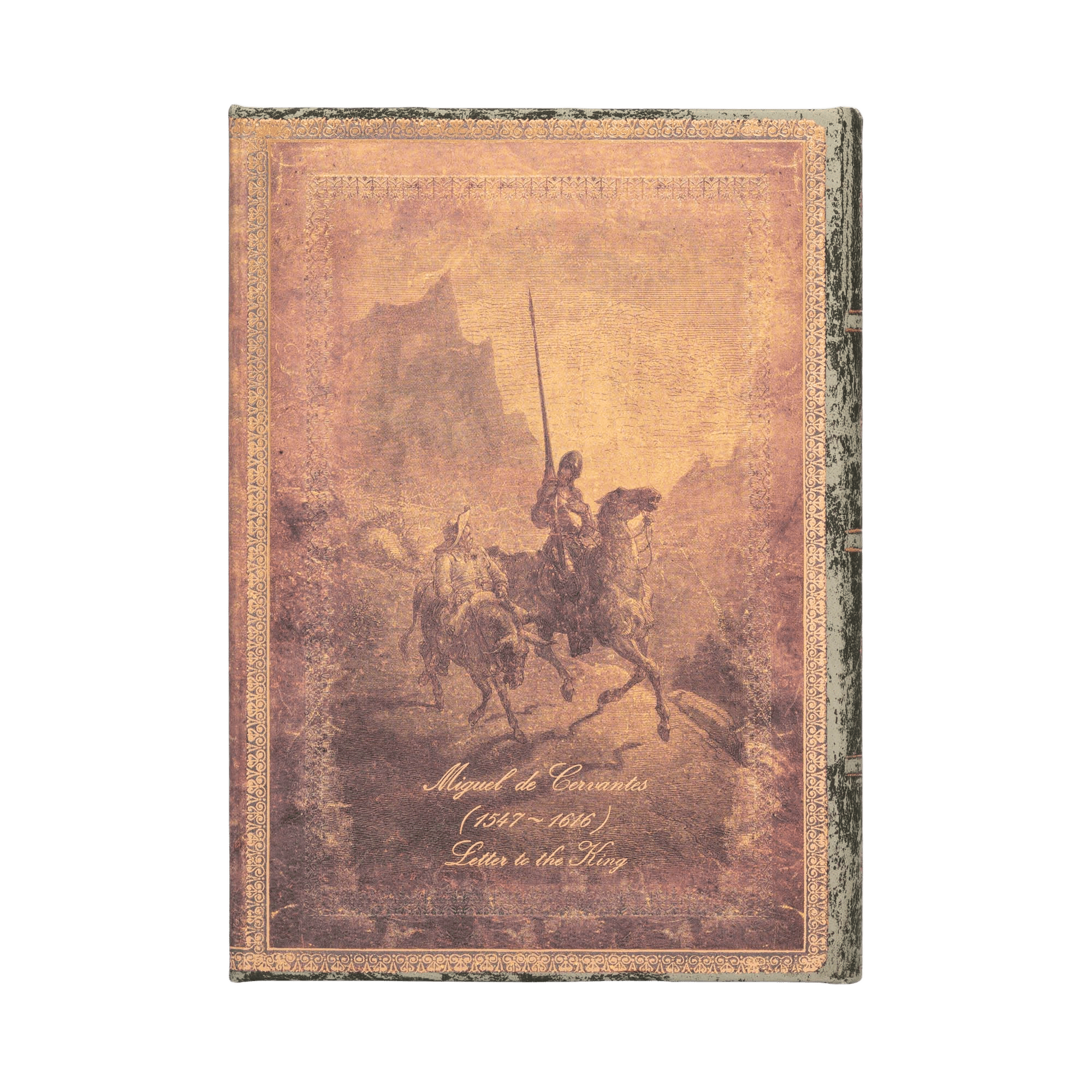 Cervantes, Letter to the King - Journals - Back Image