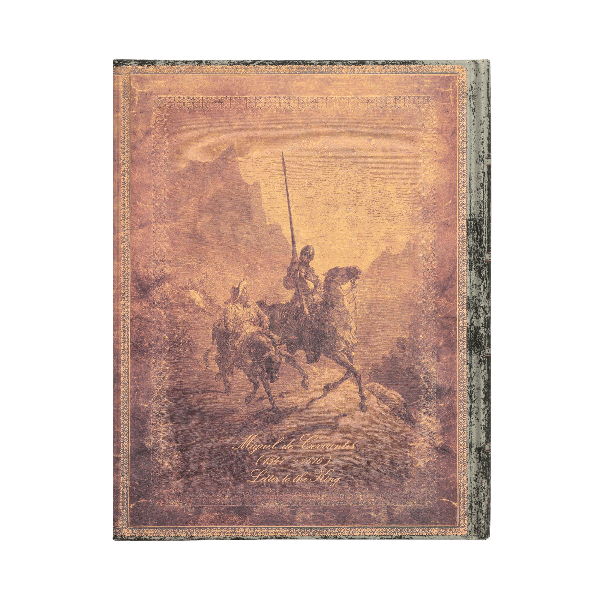 Cervantes, Brief an den König - Notizbücher - Back Image