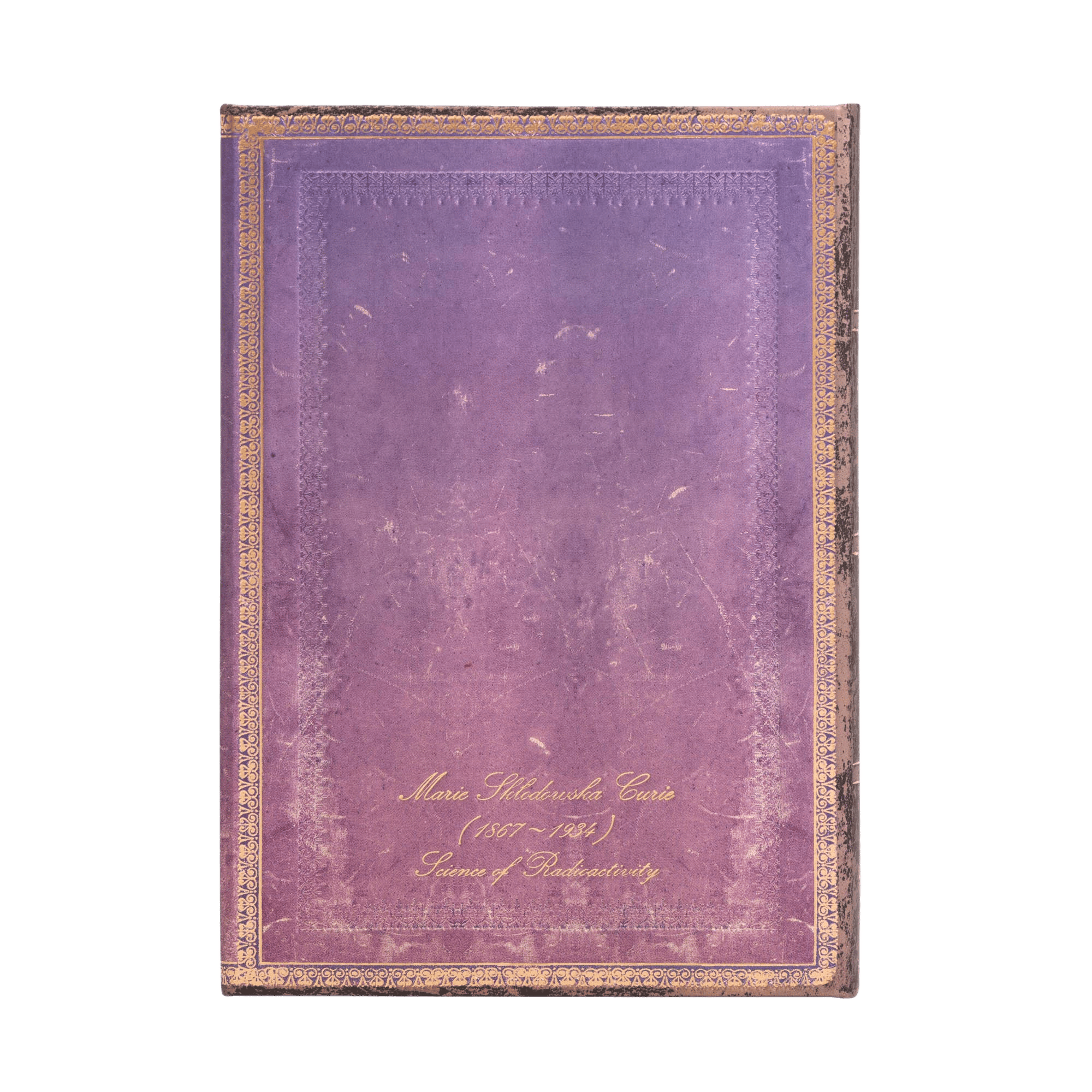 Marie Curie, Science of Radioactivity - Journals - Back Image