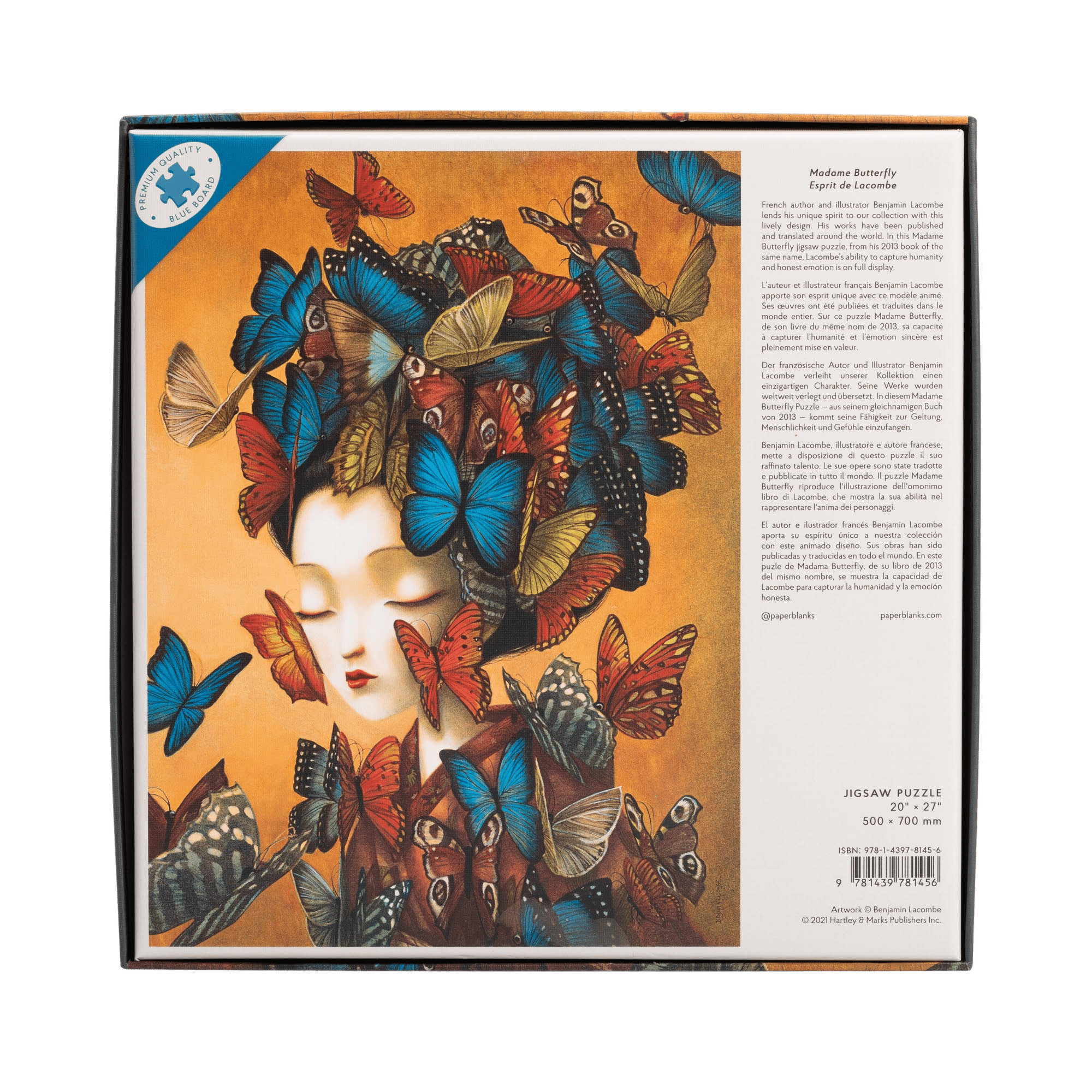 Madama Butterfly - Puzles - Back Image
