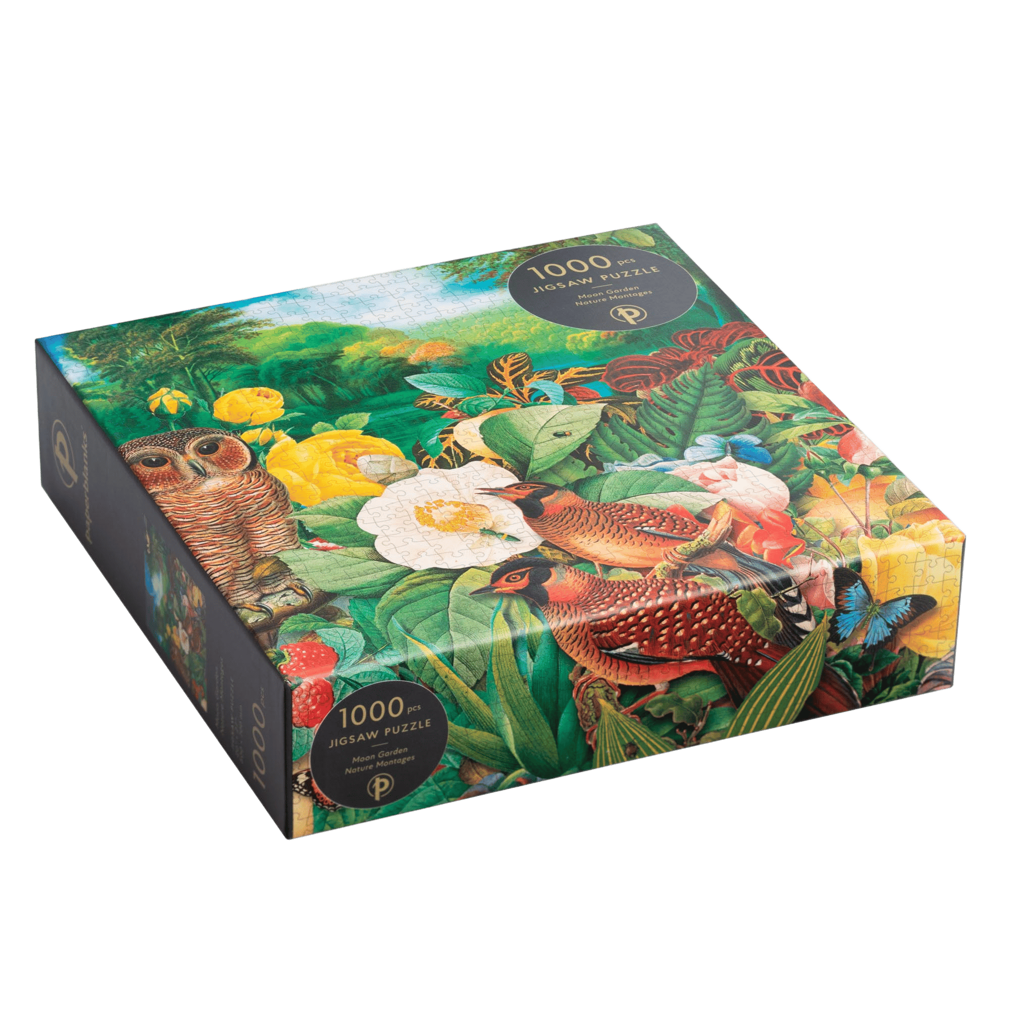 Garten im Mondschein - Puzzles - Edge Image
