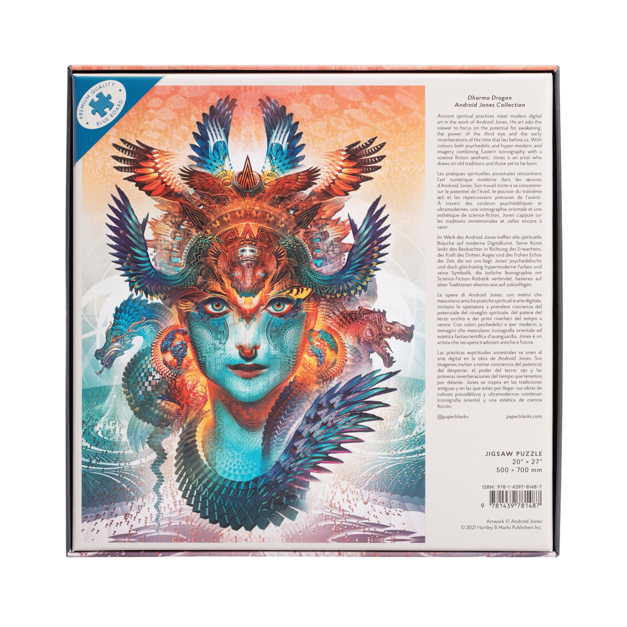 Dharma Dragon - Jigsaw Puzzles - Back Image
