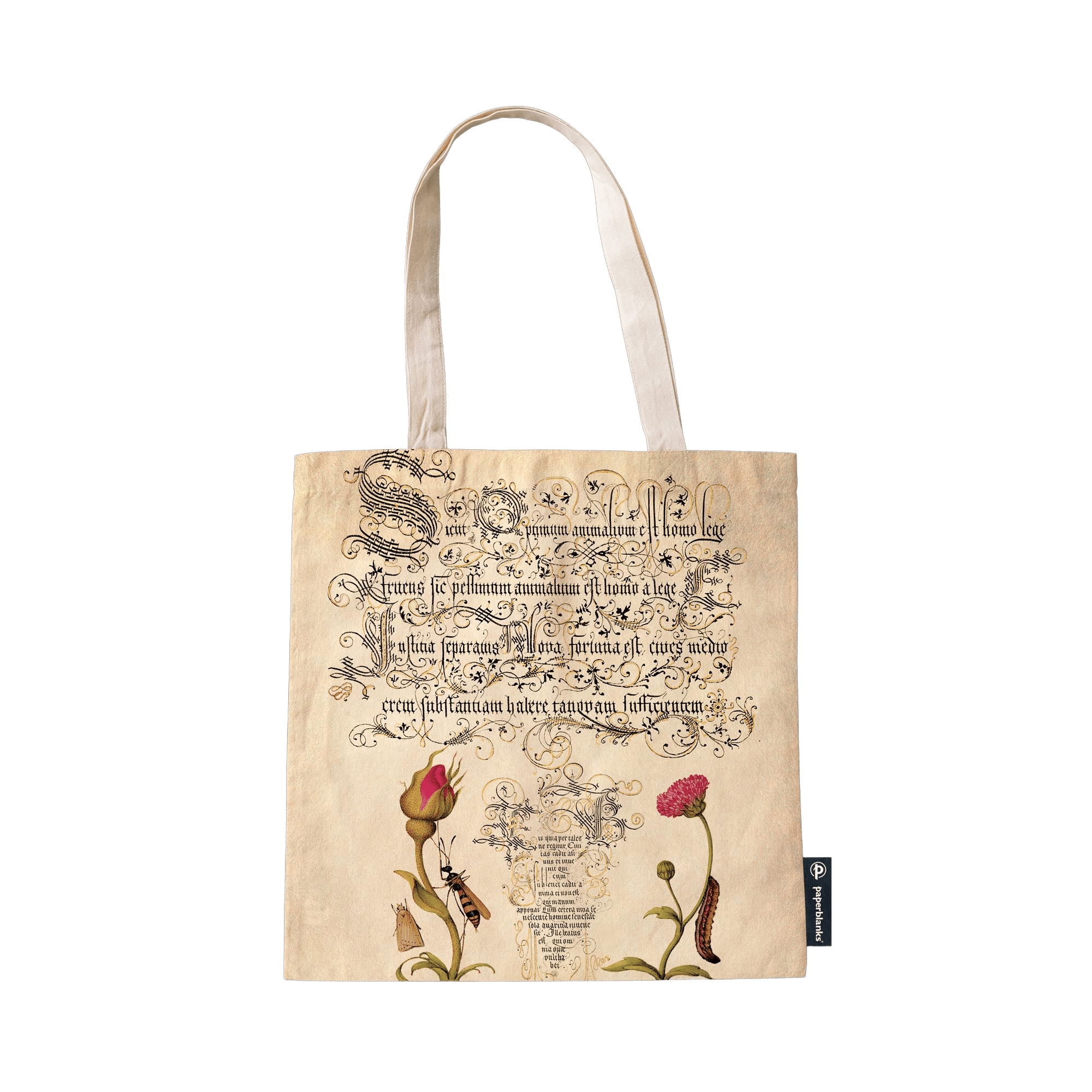 Flemish Rose - Tote Bags - Back Image