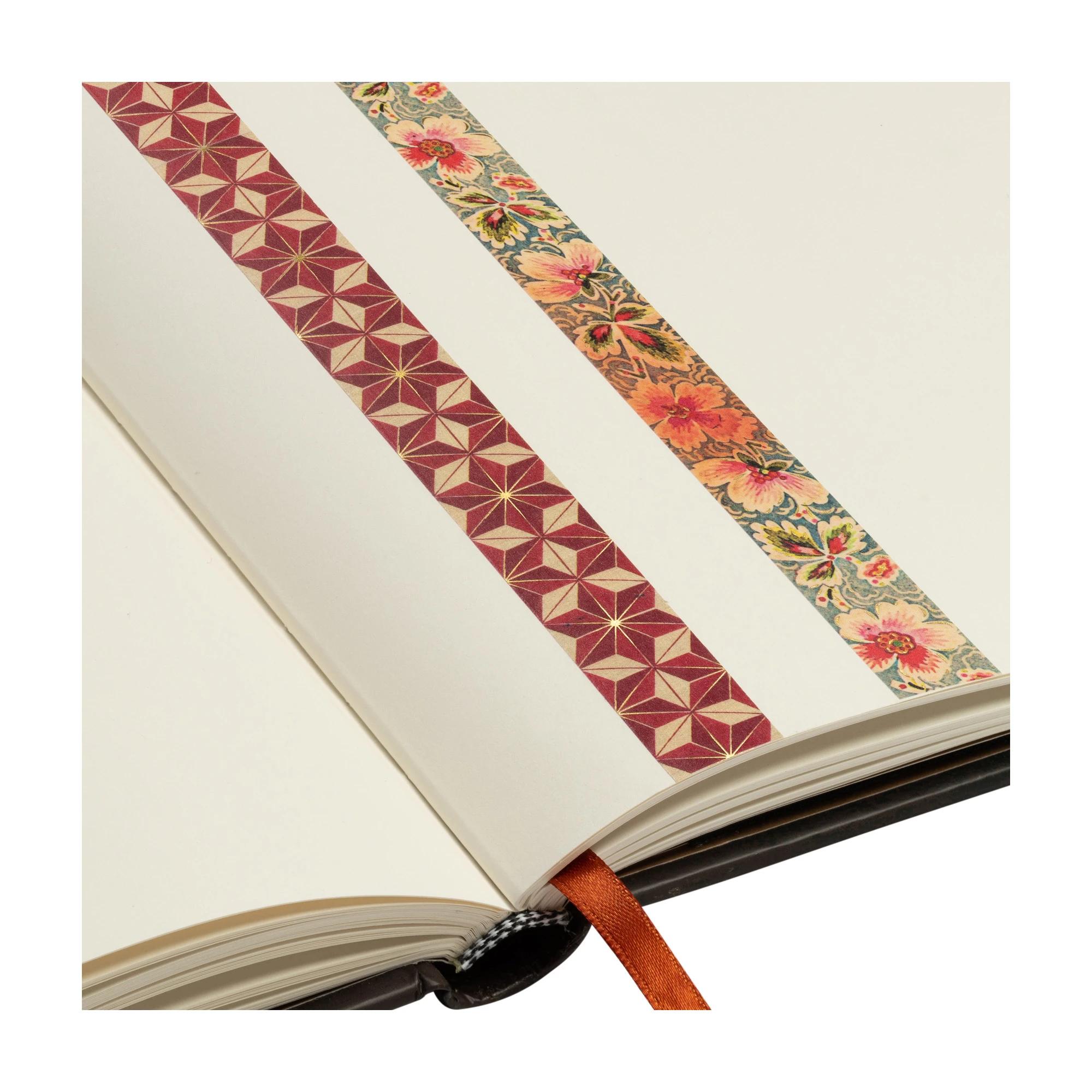 Hishi/Filigree Floral Ivory - Washi Tape - Edge Image