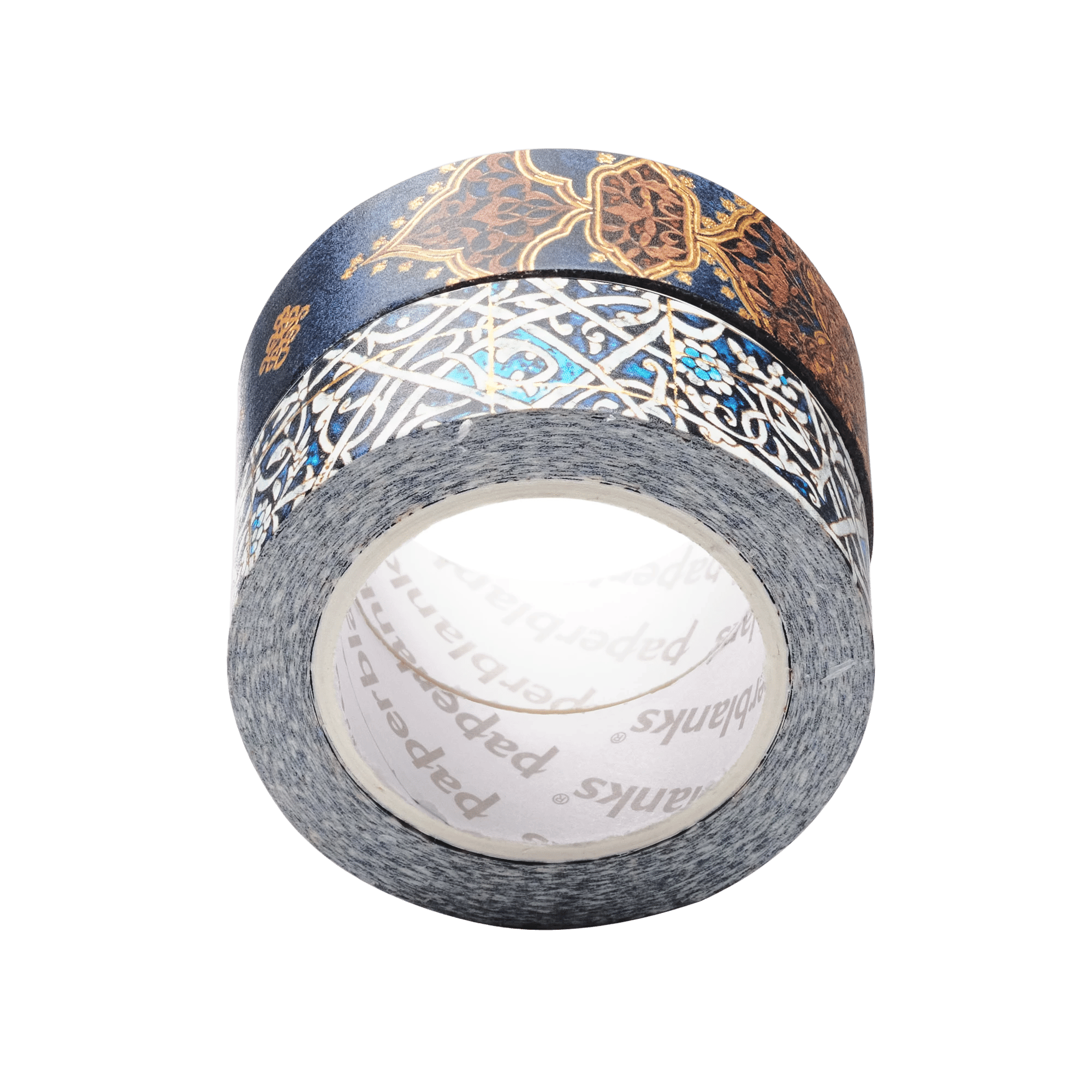 Granada Turquoise/Safavid Indigo - Washi Tape - Back Image
