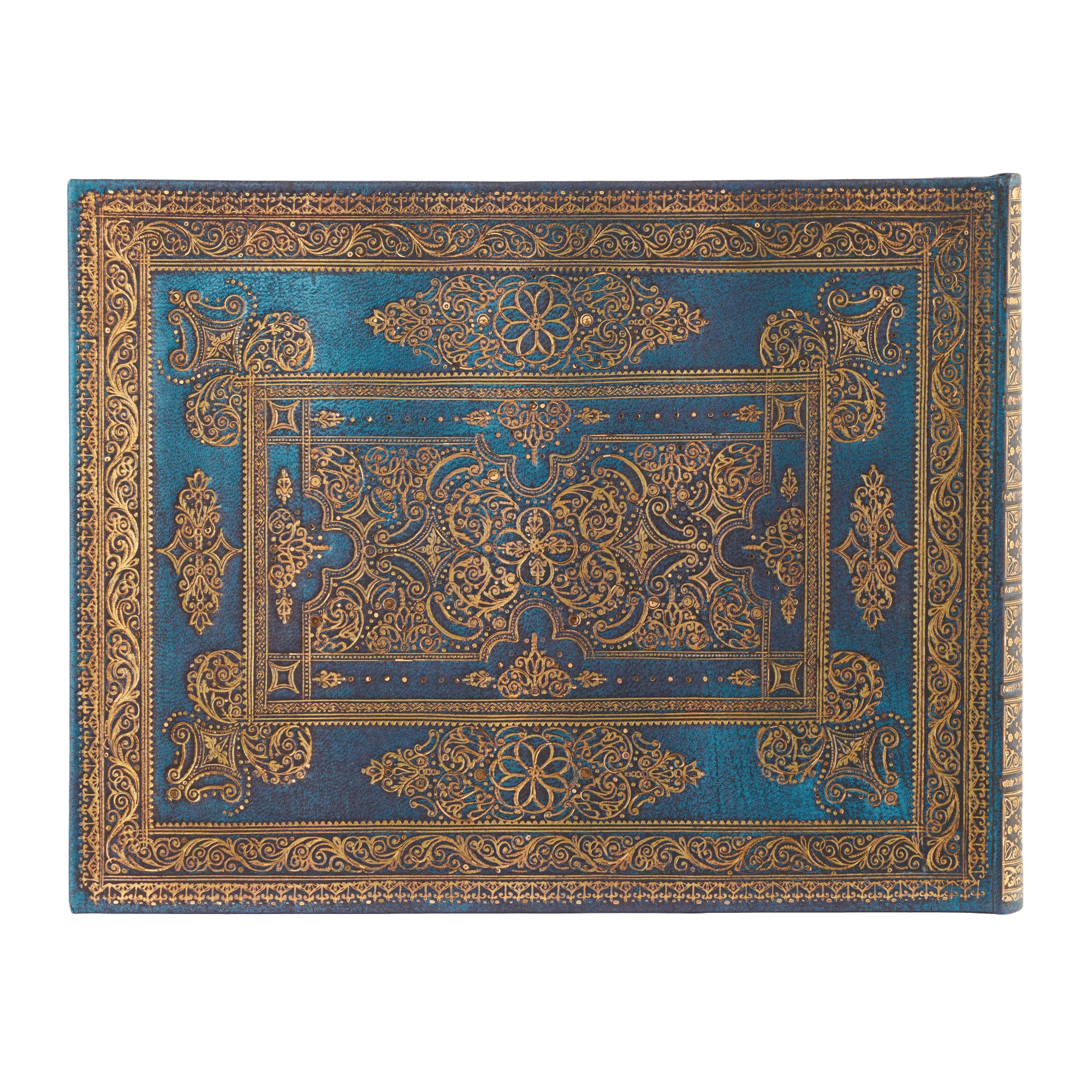 Blue Luxe - Guest Books - Back Image