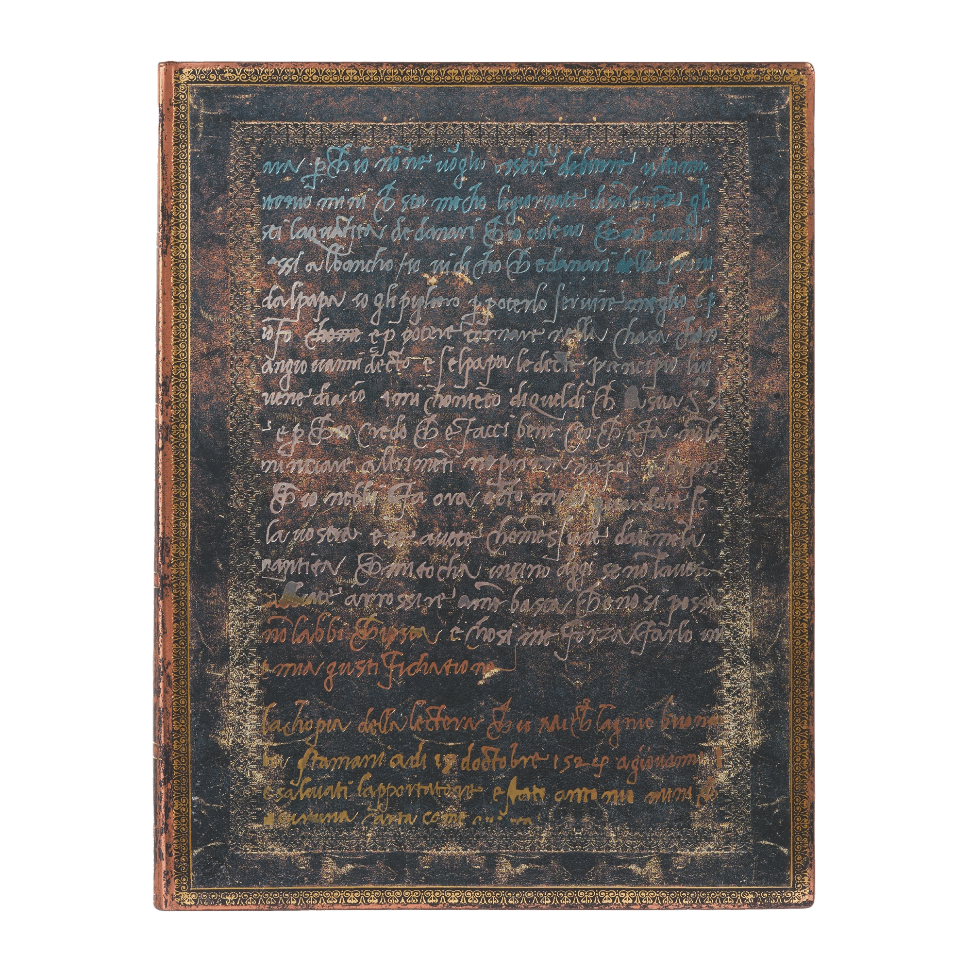 Michelangelo, Handwriting - Journals - Front Image