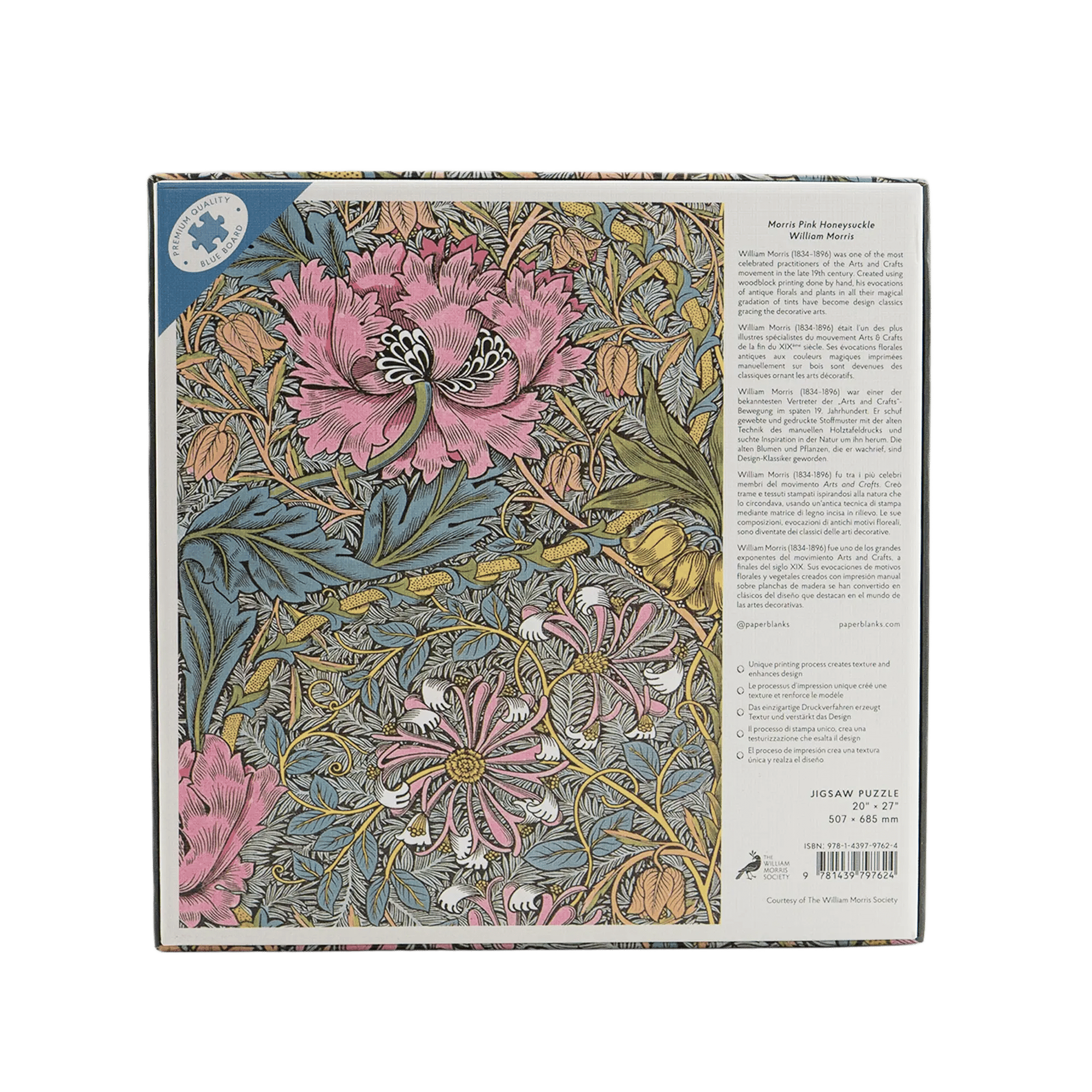 Morris Heckenkirsche in Pink - Puzzles - Back Image