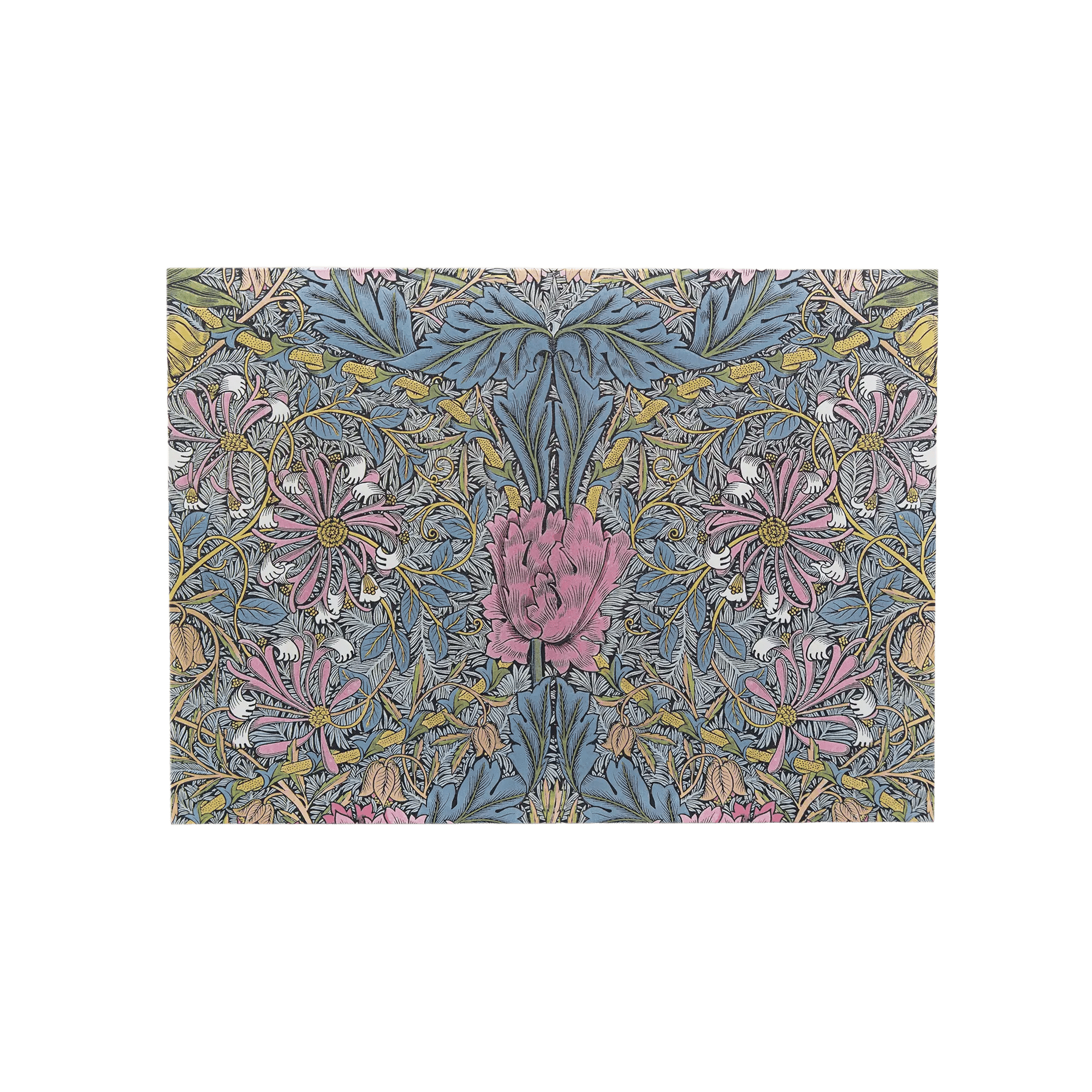 Morris Pink Honeysuckle - Document Folders - Back Image