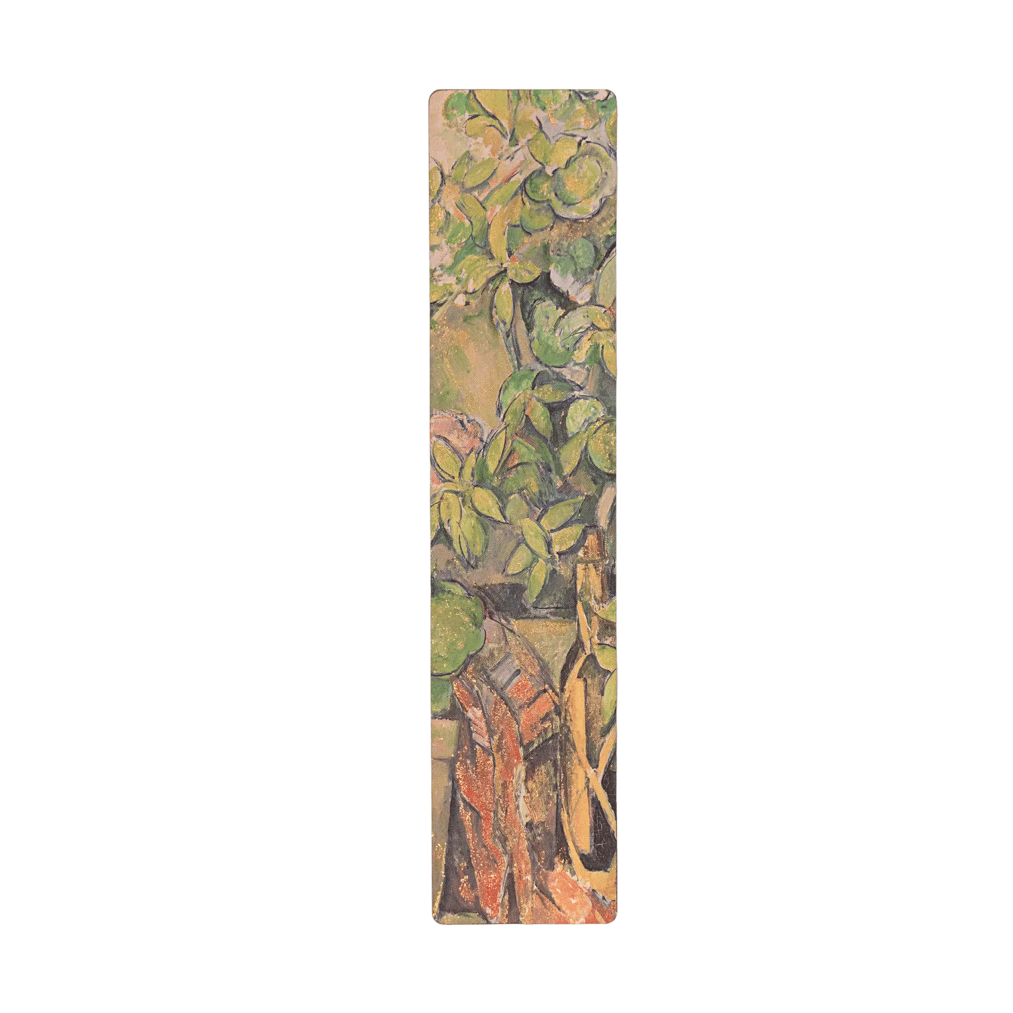 Macetas de Terracota y Flores de Cezanne - Marcapáginas - Back Image