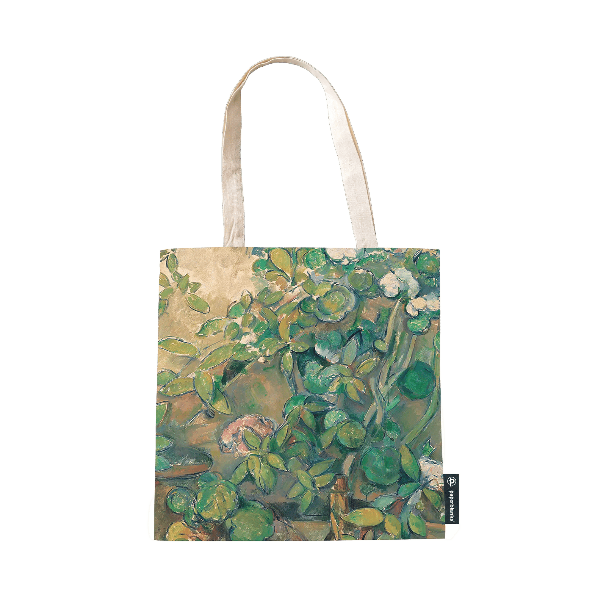 Cezannes Terrakotta-Töpfe und Blumen - Taschen - Back Image