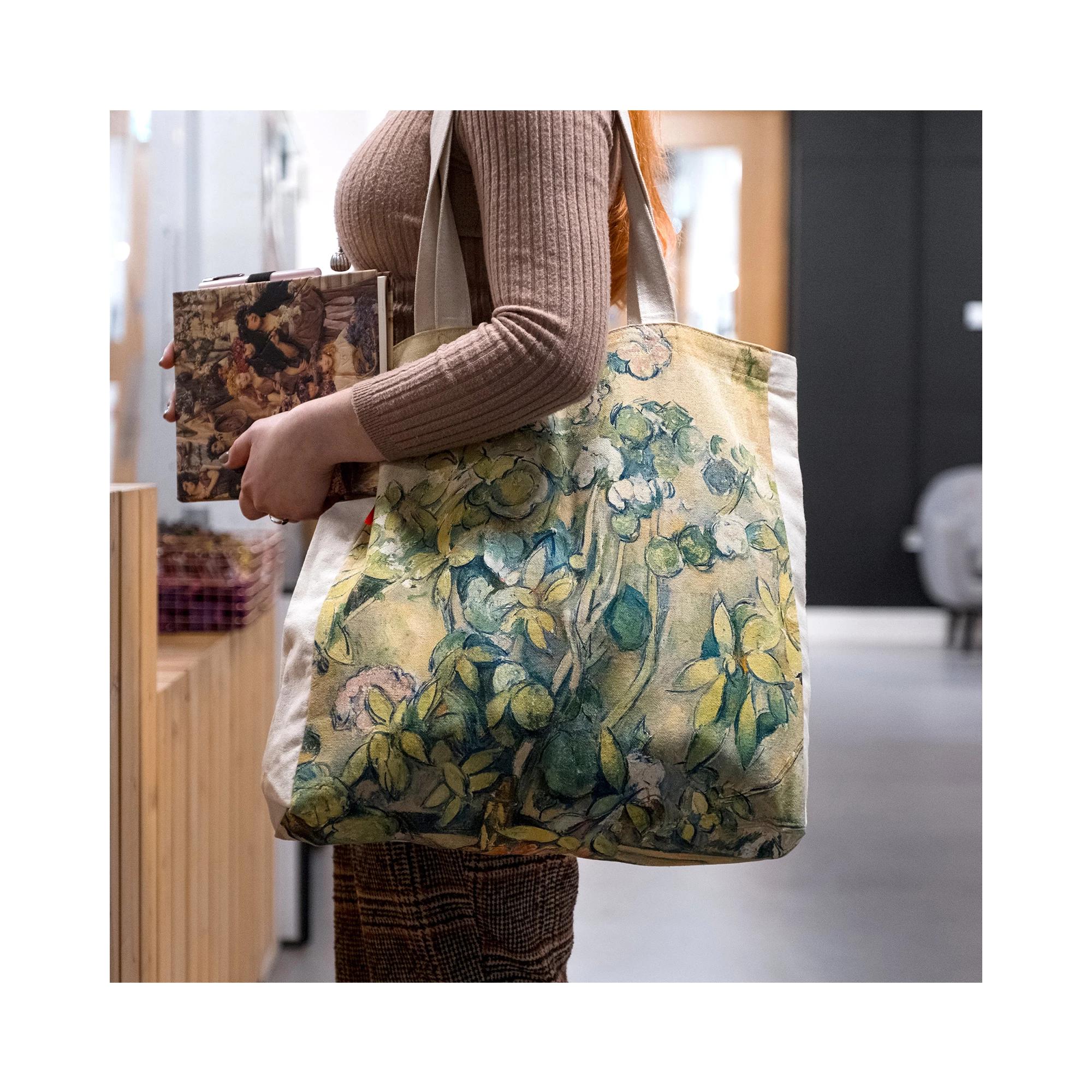 Cezannes Terrakotta-Töpfe und Blumen - Taschen - Edge Image