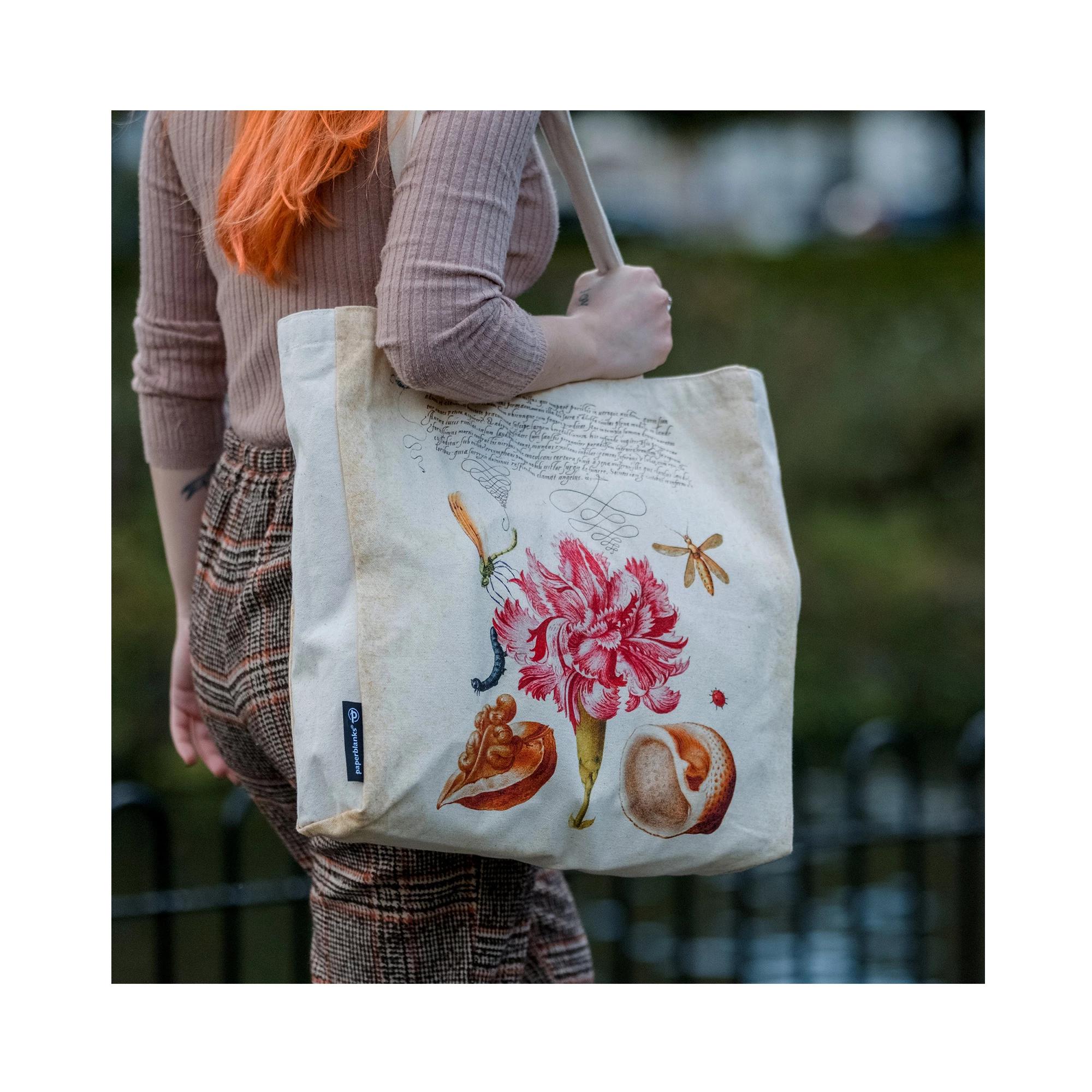 Clavel Rosa - Bolsas de tela - Edge Image
