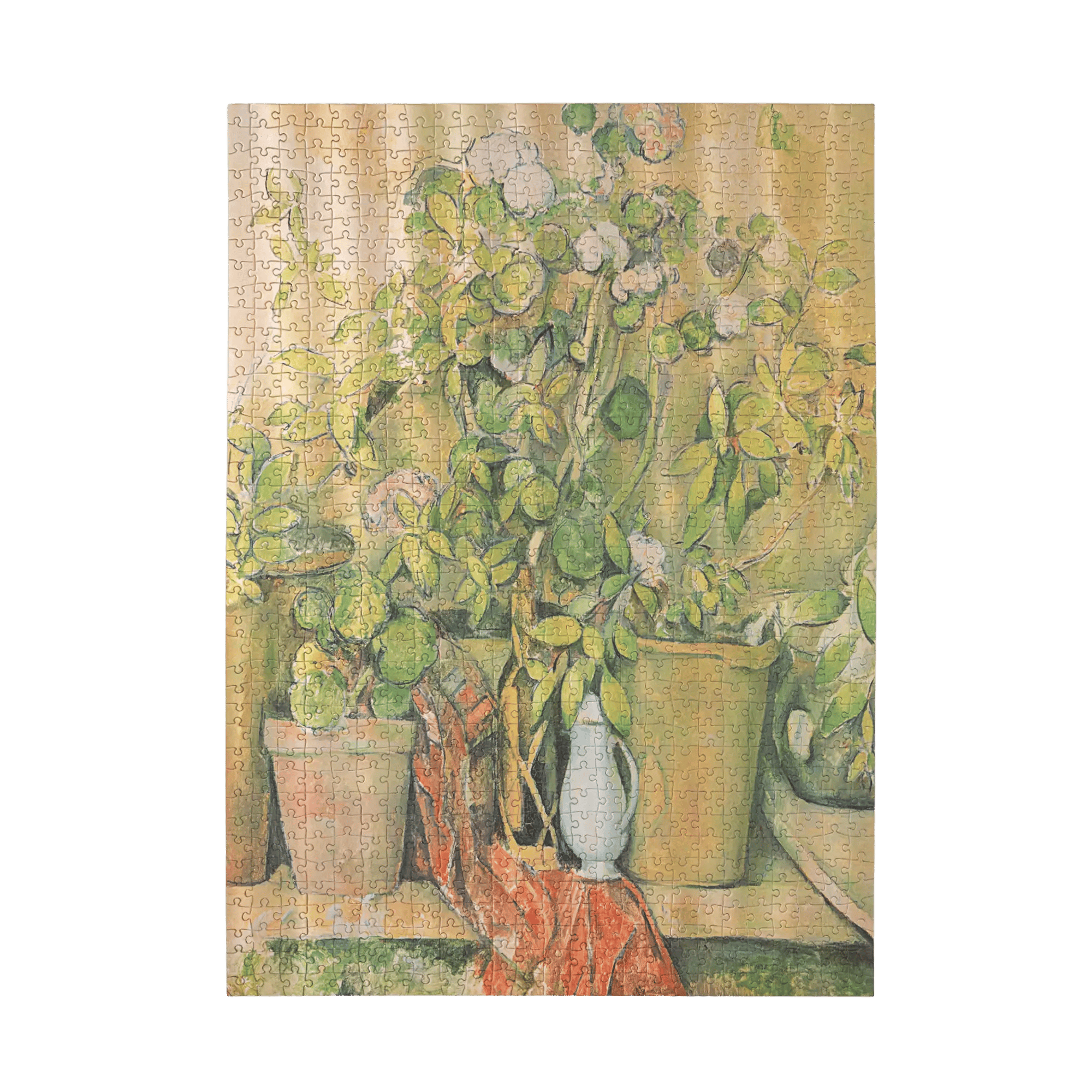 Cezanne’s Terracotta Pots and Flowers - Jigsaw Puzzles - InteriorOne Image