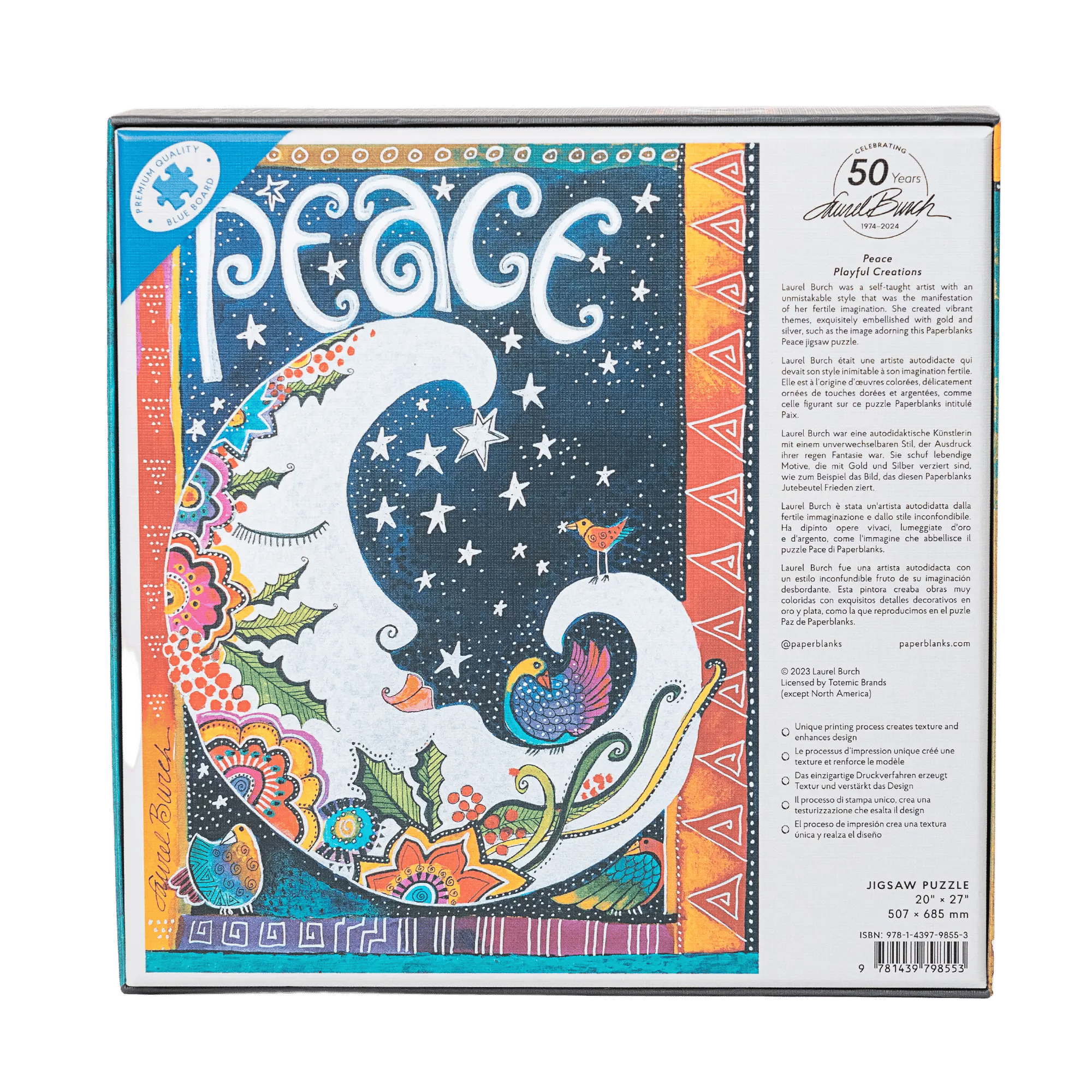 Peace - Jigsaw Puzzles - Back Image