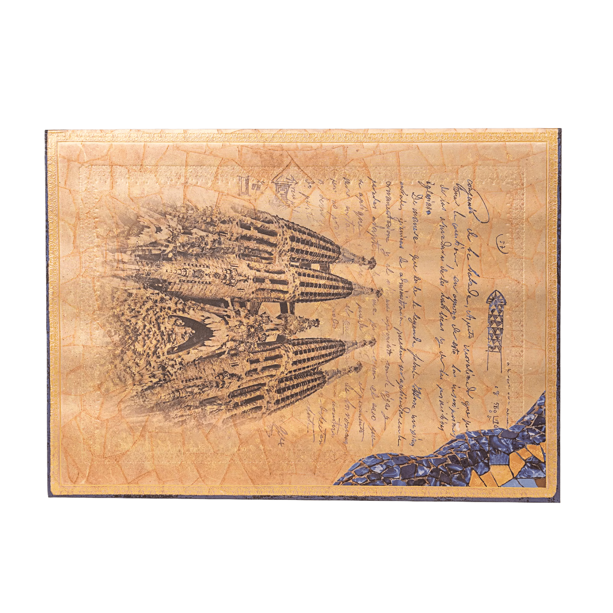 ガウディ レウスでの手記 - アーティストビジョン | Paperblanks