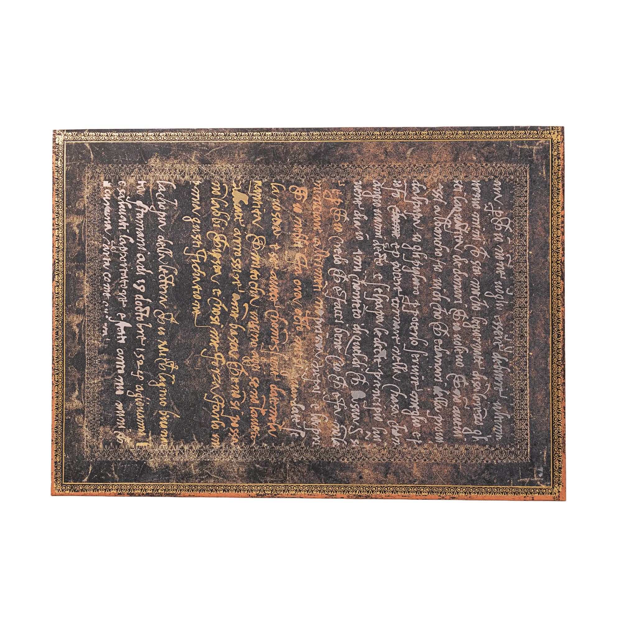 Michelangelo, Handwriting - Document Folders - Back Image