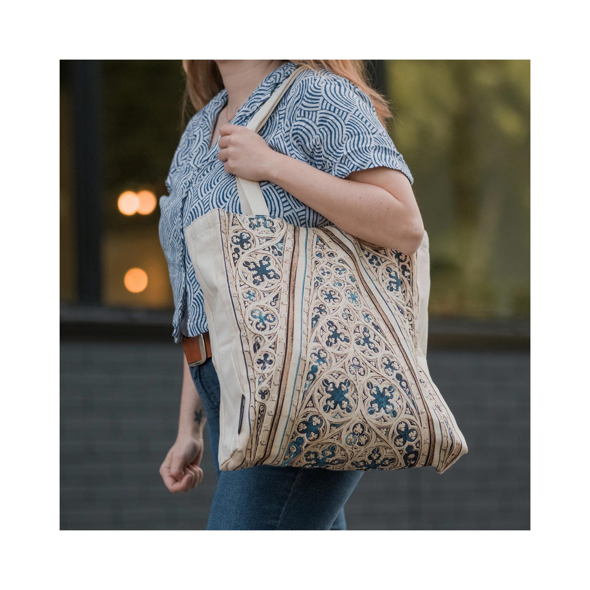 Voûte de la Cathédrale de Milan - Tote Bags - Edge Image