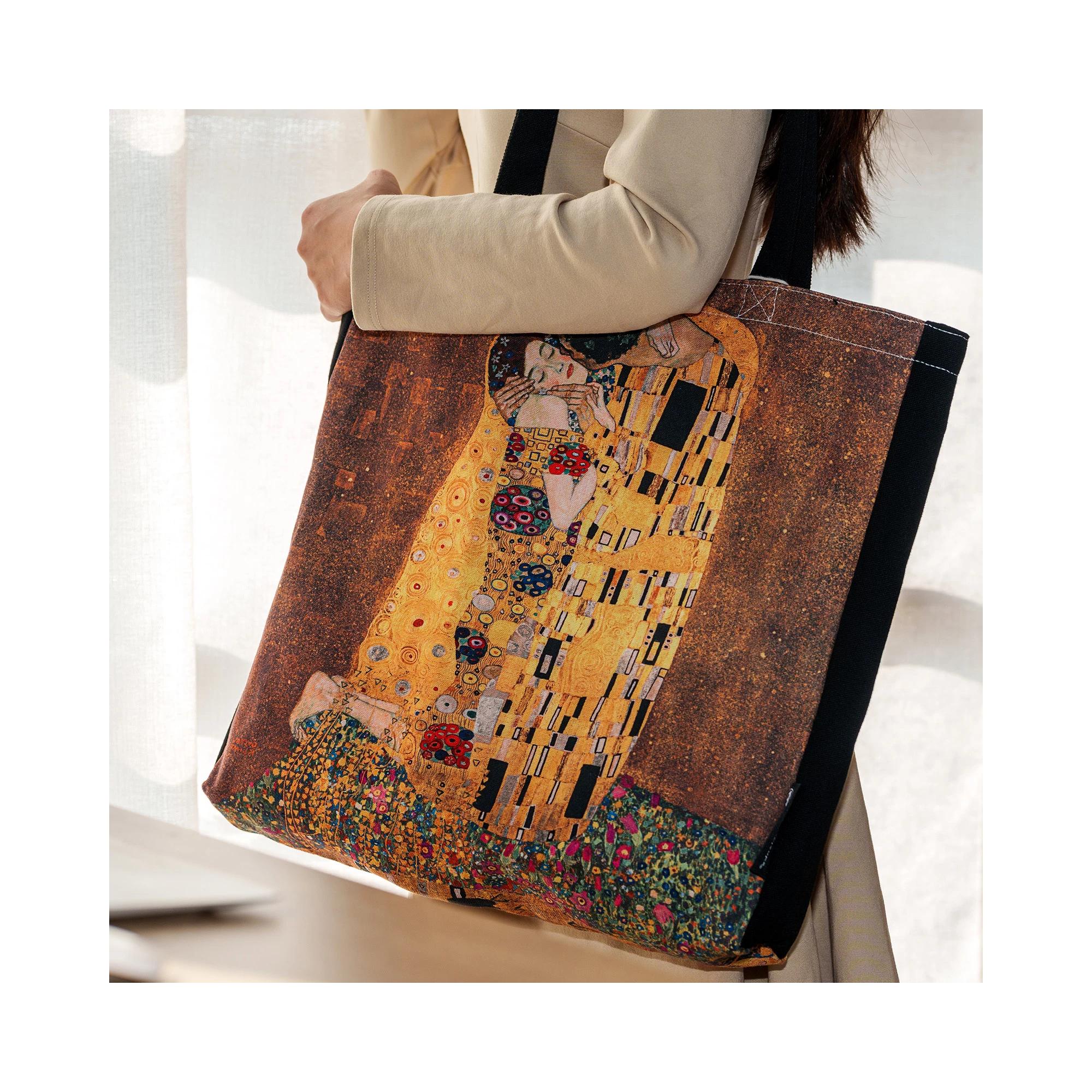 Klimt, Il Bacio - Tote Bags - Edge Image