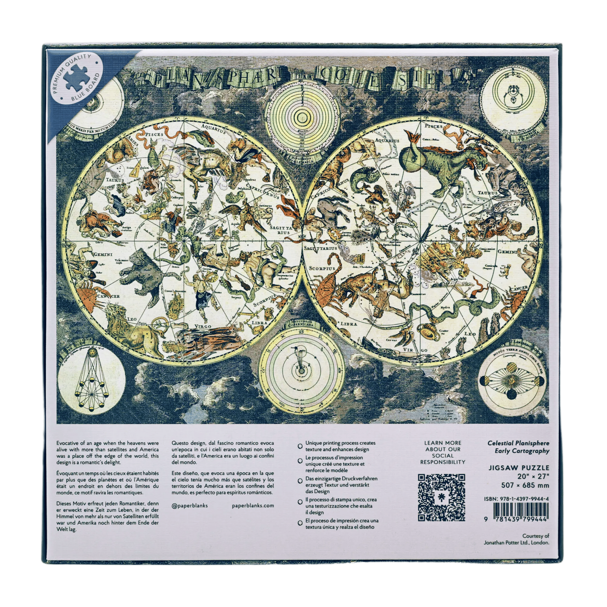 Celestial Planisphere - Jigsaw Puzzles - Back Image